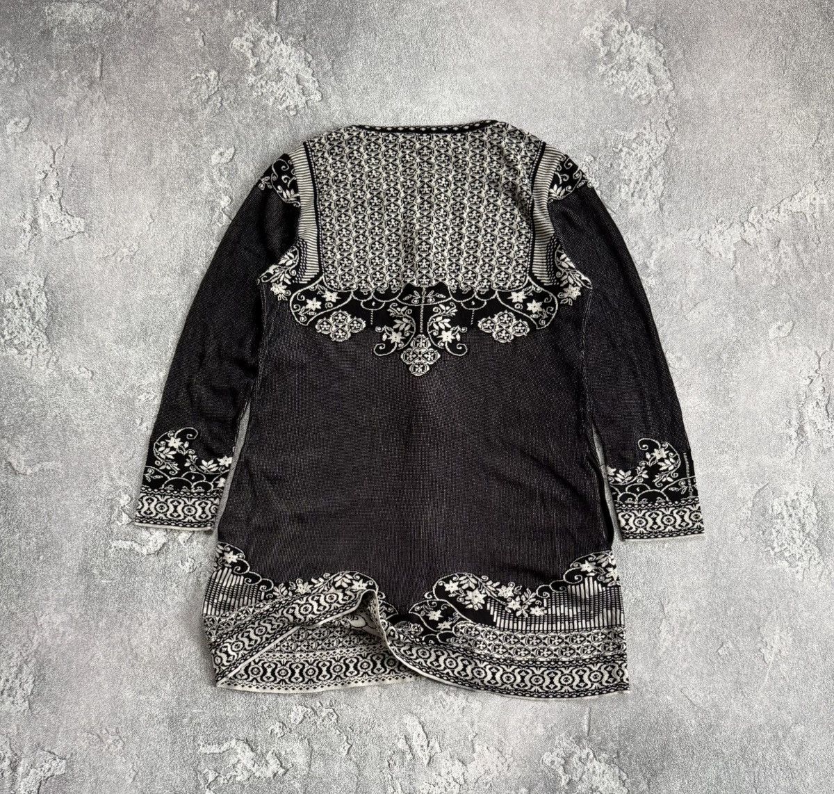 Dale Of Norway × Designer × Moods of Norway Ivko 42size all printed flowers 🌷 Cardigan long sweater zip Size XL / US 12-14 / IT 48-50 - 13 Thumbnail
