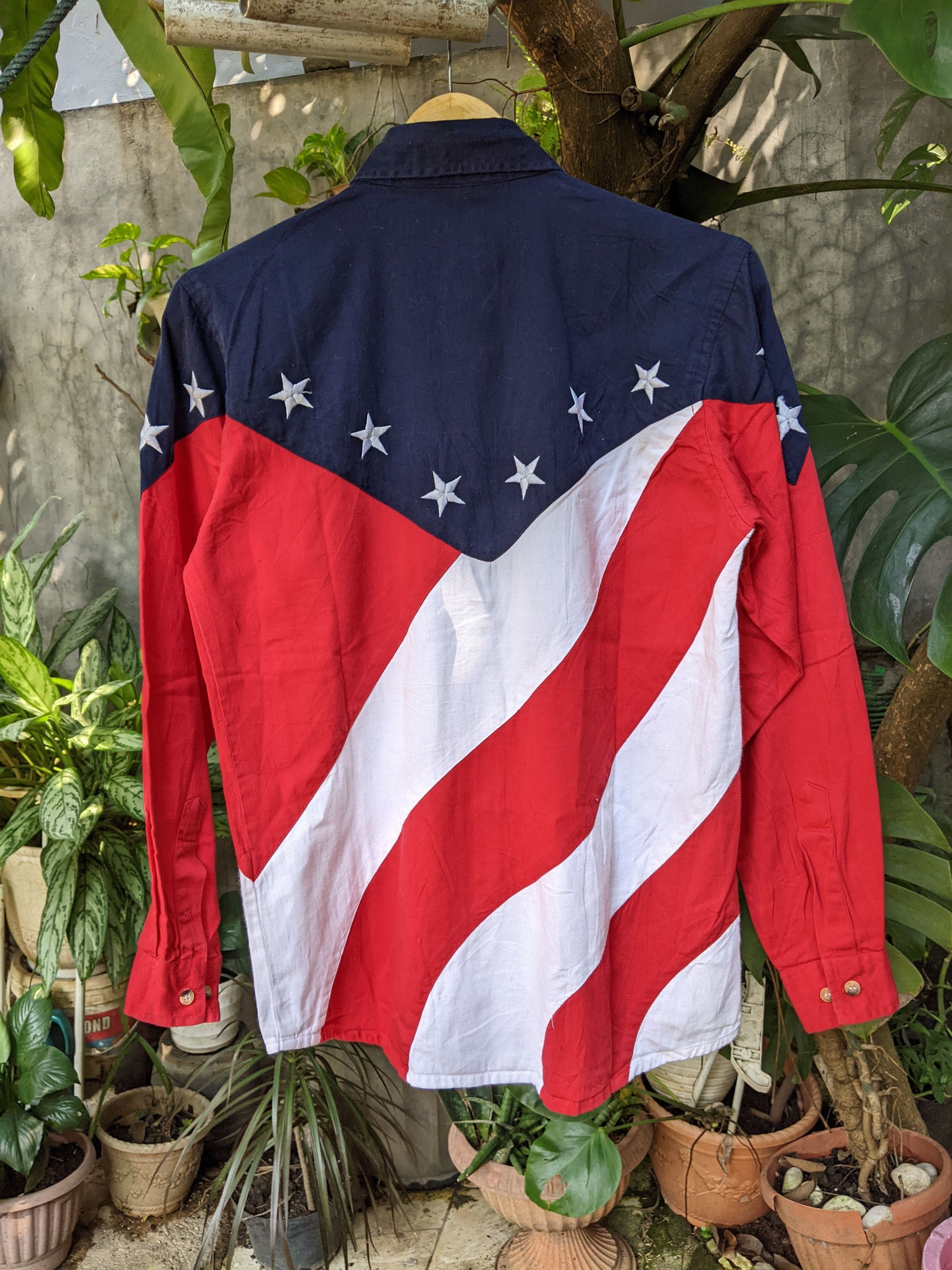 Japanese Brand Crazy Cow Girl USA Flag Size S / US 4 / IT 40 - 4 Thumbnail