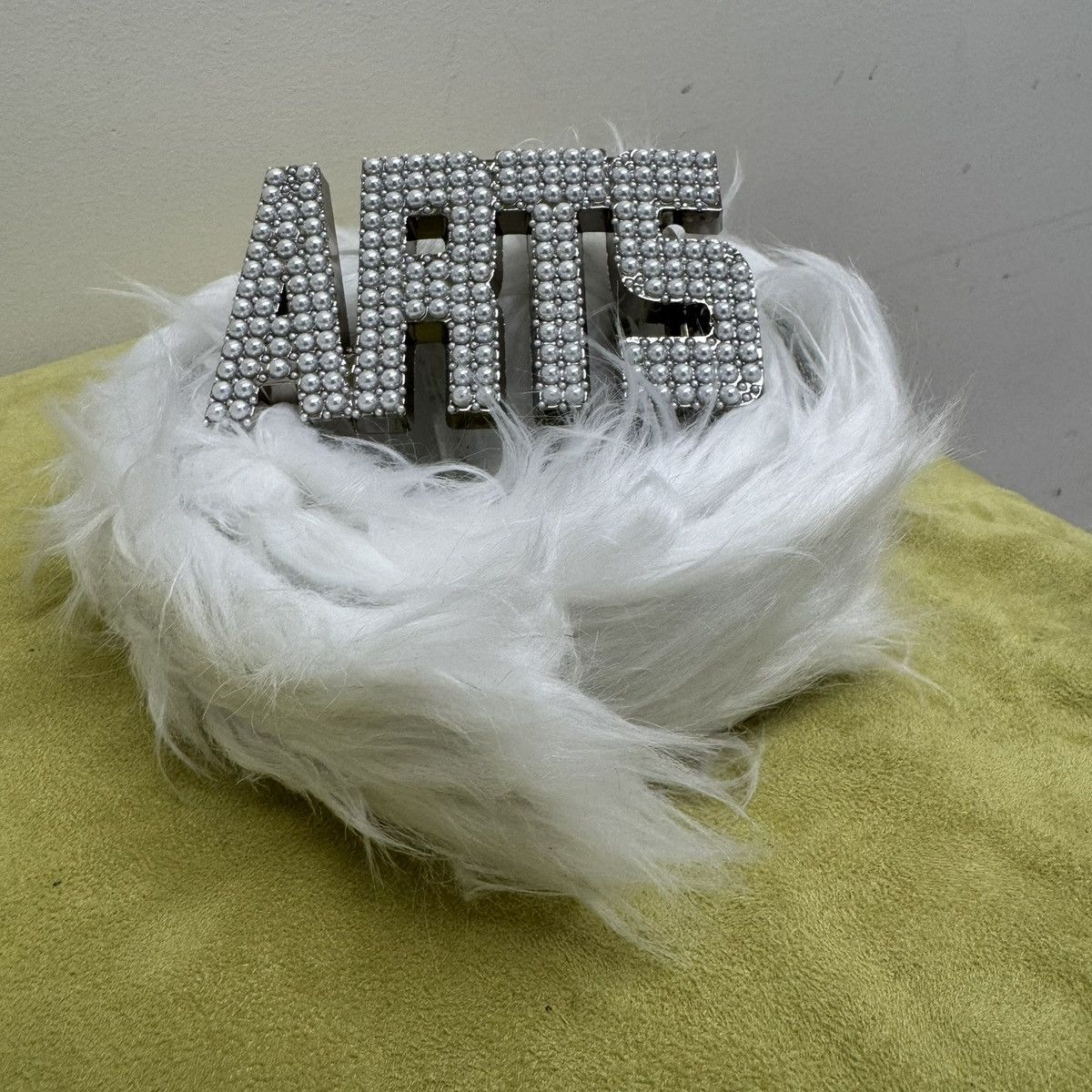 Stolen Arts Stolen Arts White Pearl Belt Size 28 - 1 Thumbnail