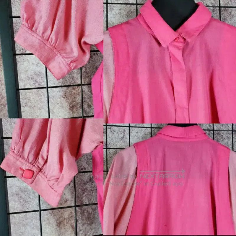 Dior Dior Summer Pink Wool Short Sleeve Shirt . Size M / US 6-8 / IT 42-44 - 4 Thumbnail