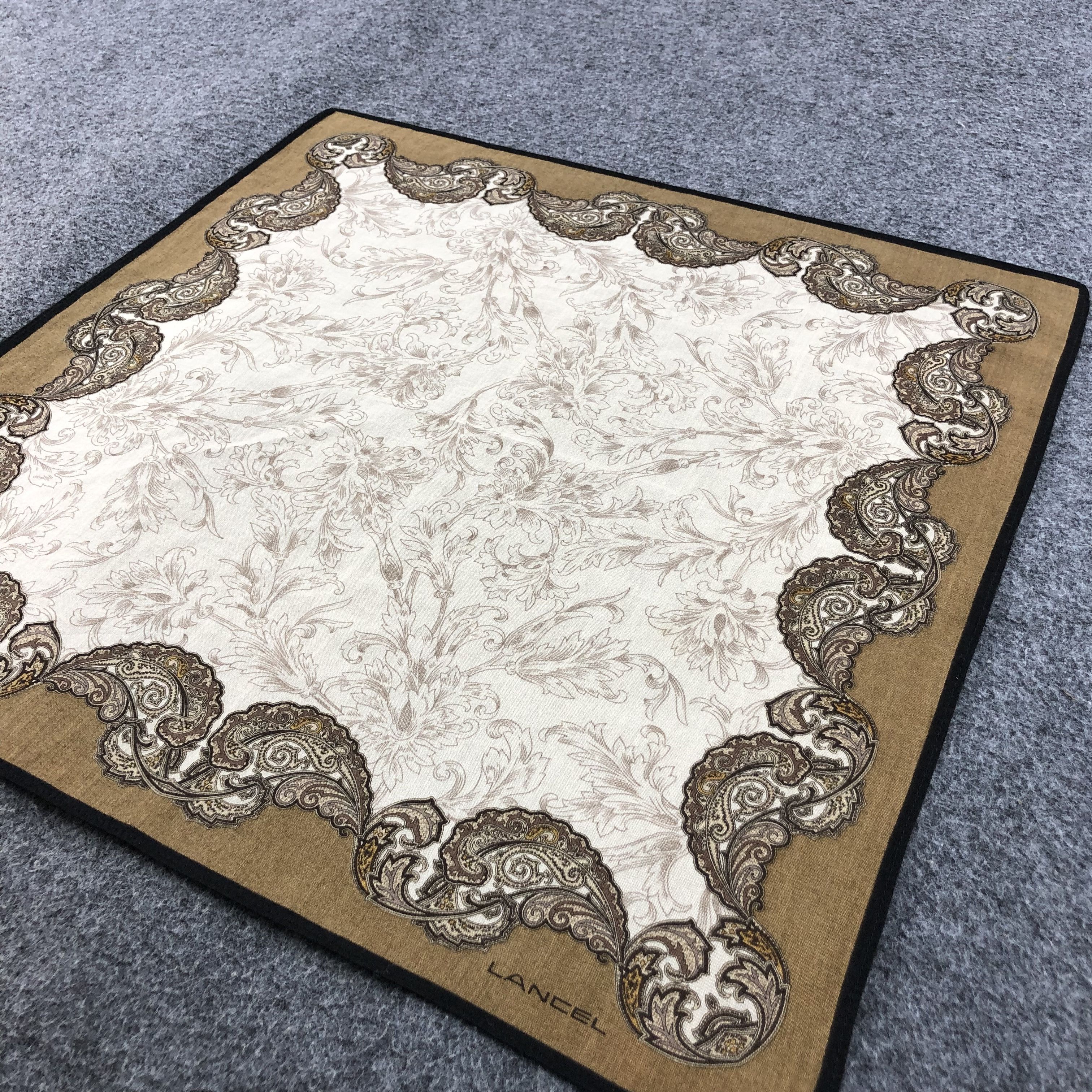 Lancel Lancel Baroque Handkerchief Neckerchief Bandana H1376 Size ONE SIZE - 4 Thumbnail