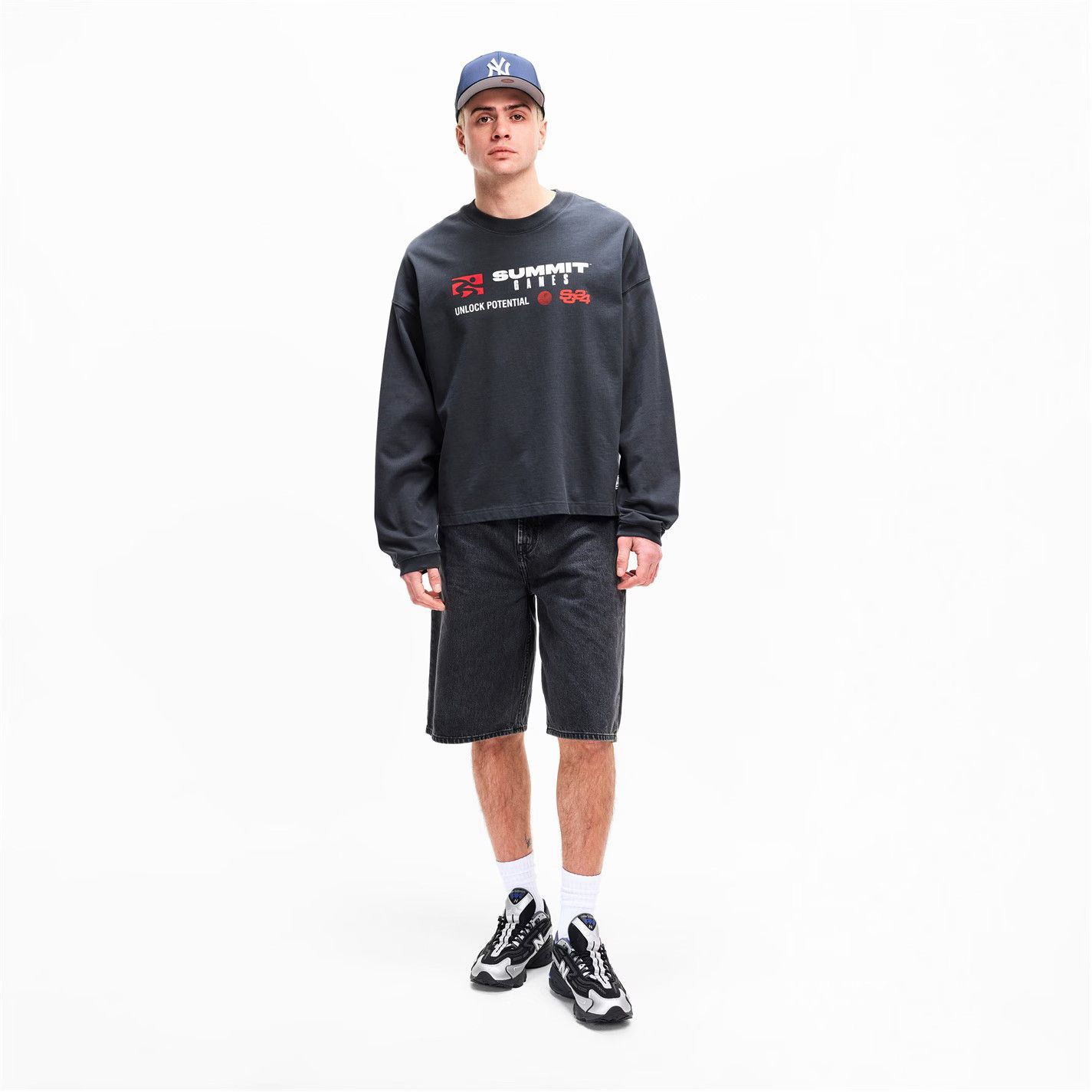 New Balance o1g2r1mq0426 1000 Sneakers in Black/Silver Size US 7.5 / EU 40-41 - 2 Thumbnail