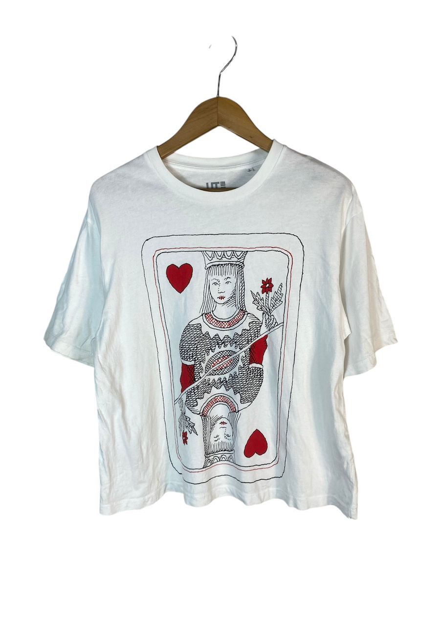 Designer × Uniqlo Olympia le-tan x ut croptop tshirt by Uniqlo Size M / US 6-8 / IT 42-44 - 1 Thumbnail