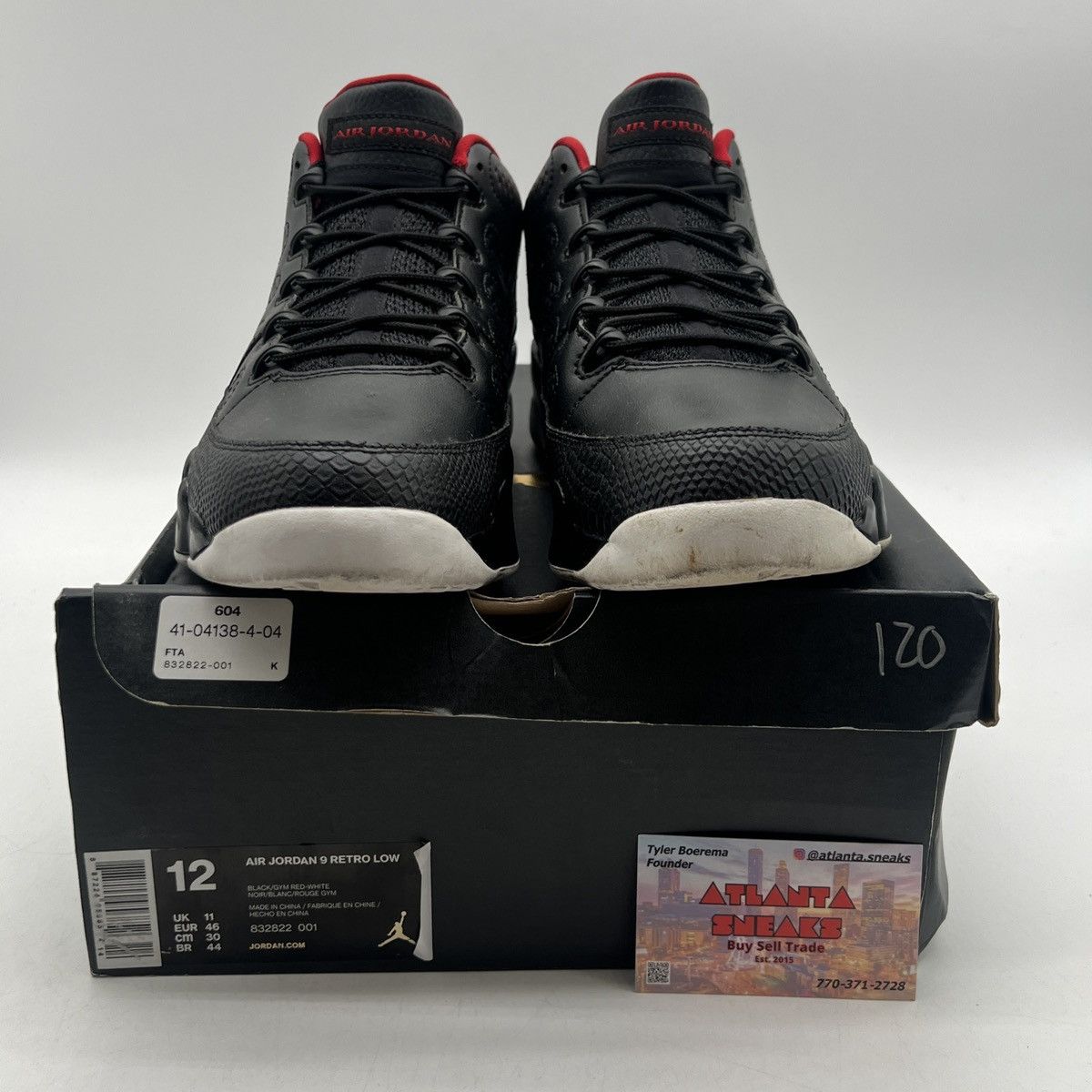 Jordan Brand Air Jordan 9 low snakeskin Size US 12 / EU 45 - 2 Thumbnail