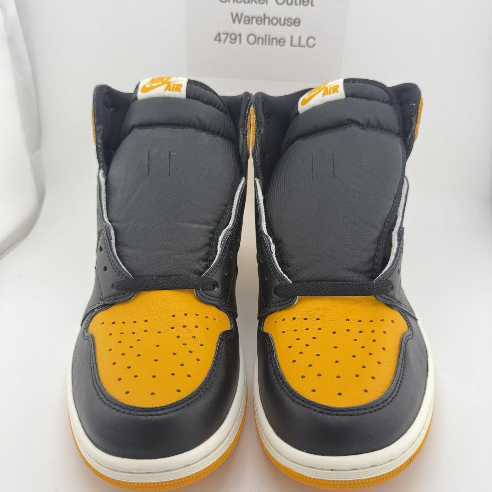 Nike Air Jordan 1 Retro High OG Taxi Black Sail 11.5 New OG Box Size US 11.5 / EU 44-45 - 3 Thumbnail