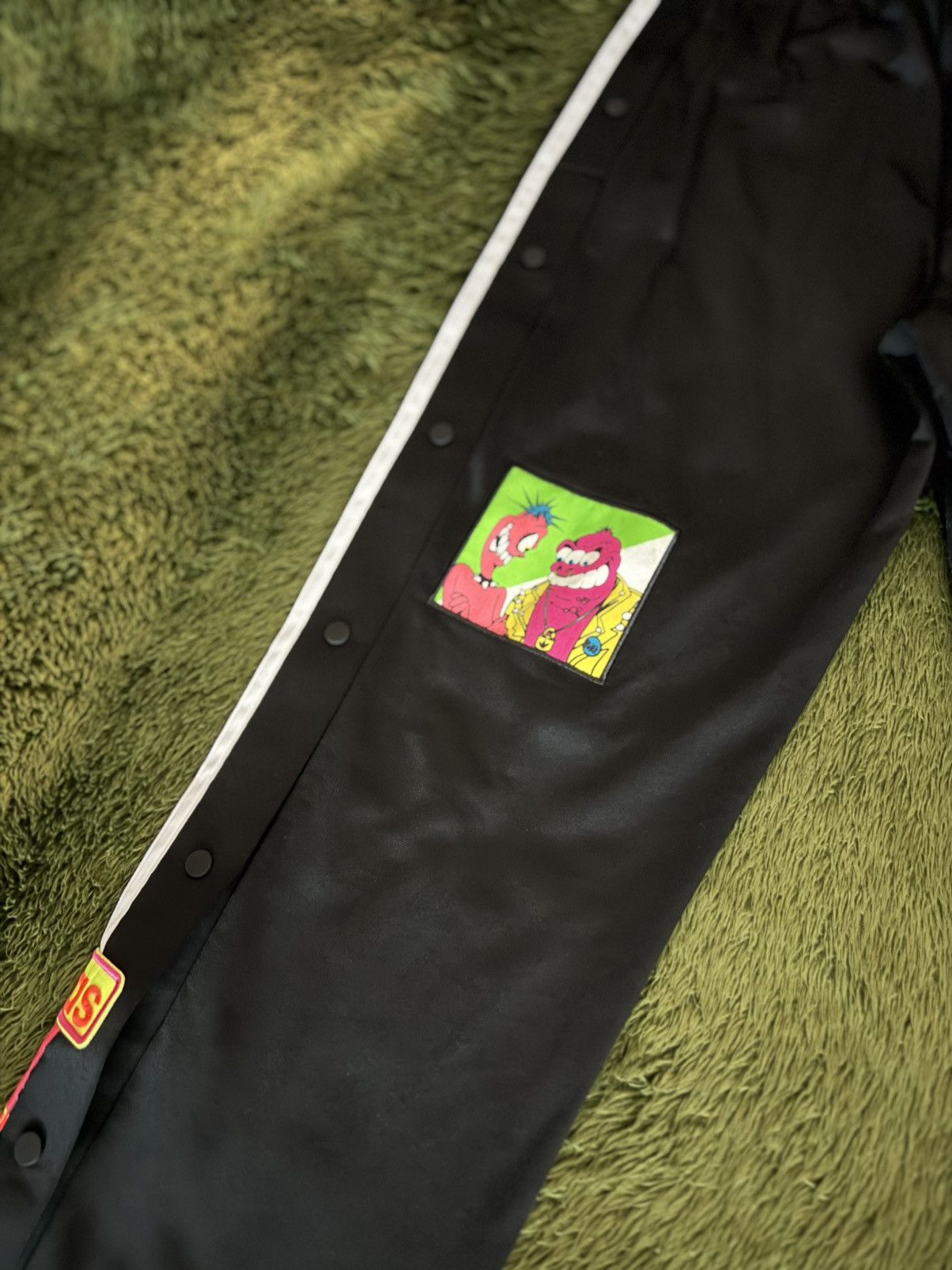 Adidas × Jeremy Scott [S] Adidas x Jeremy Scott Patched Adibreak Track Pants Size US 32 / EU 48 - 10 Thumbnail