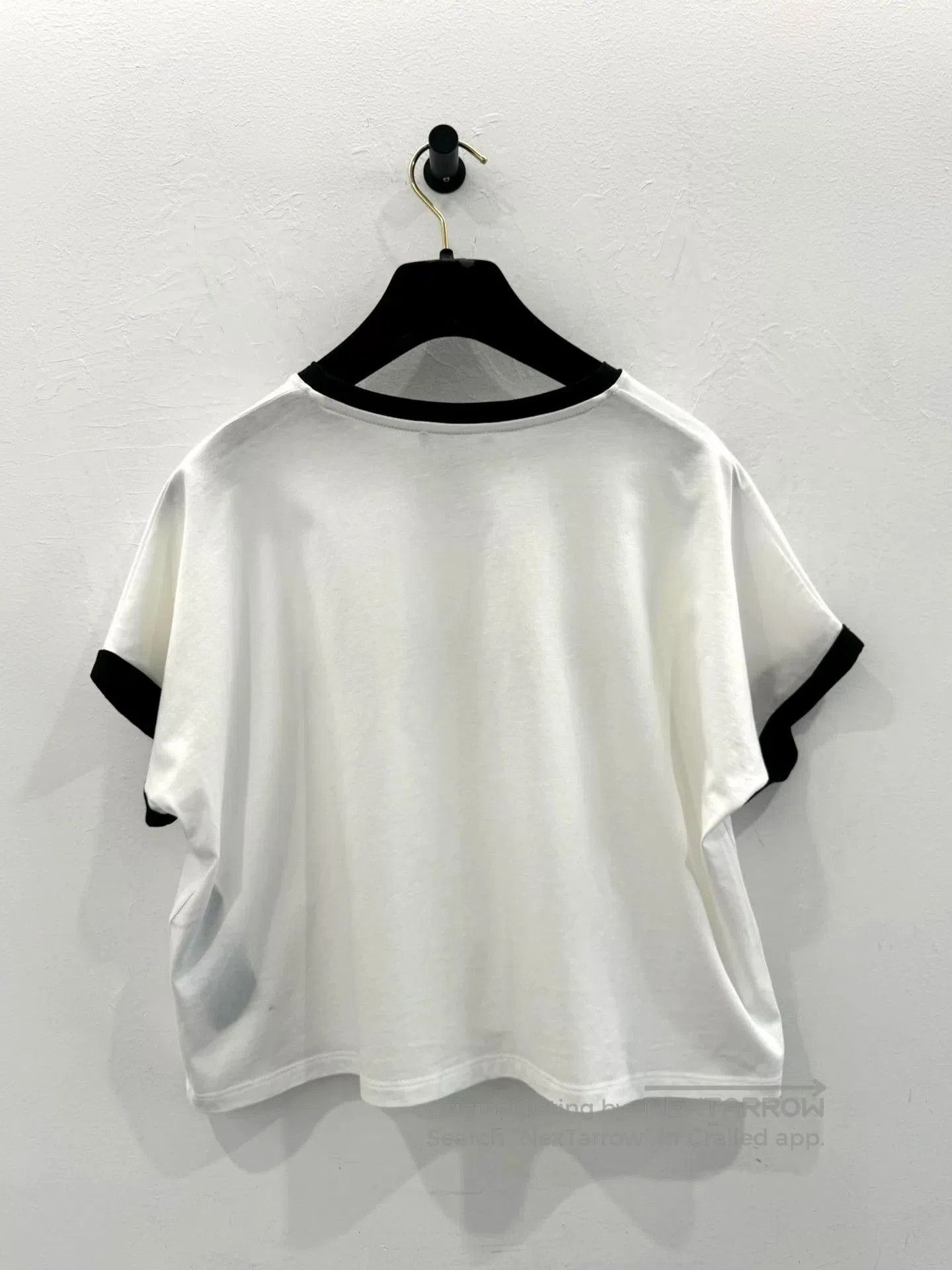 Balmain Balmain New Large Chest Logo White Tee. Size XS / US 0-2 / IT 36-38 - 3 Thumbnail