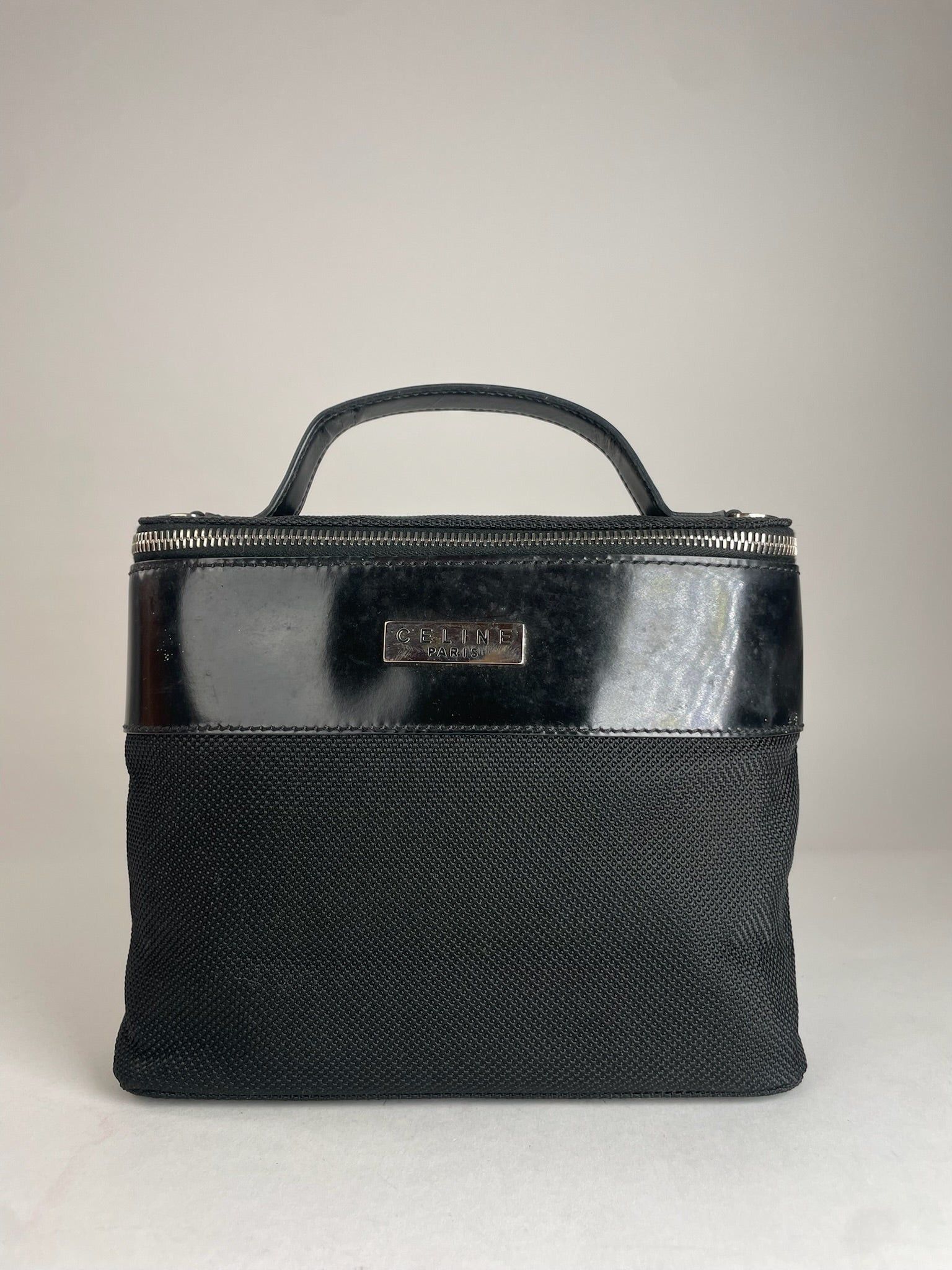 Celine Vintage Mini Handbag Black Size ONE SIZE - 1 Thumbnail