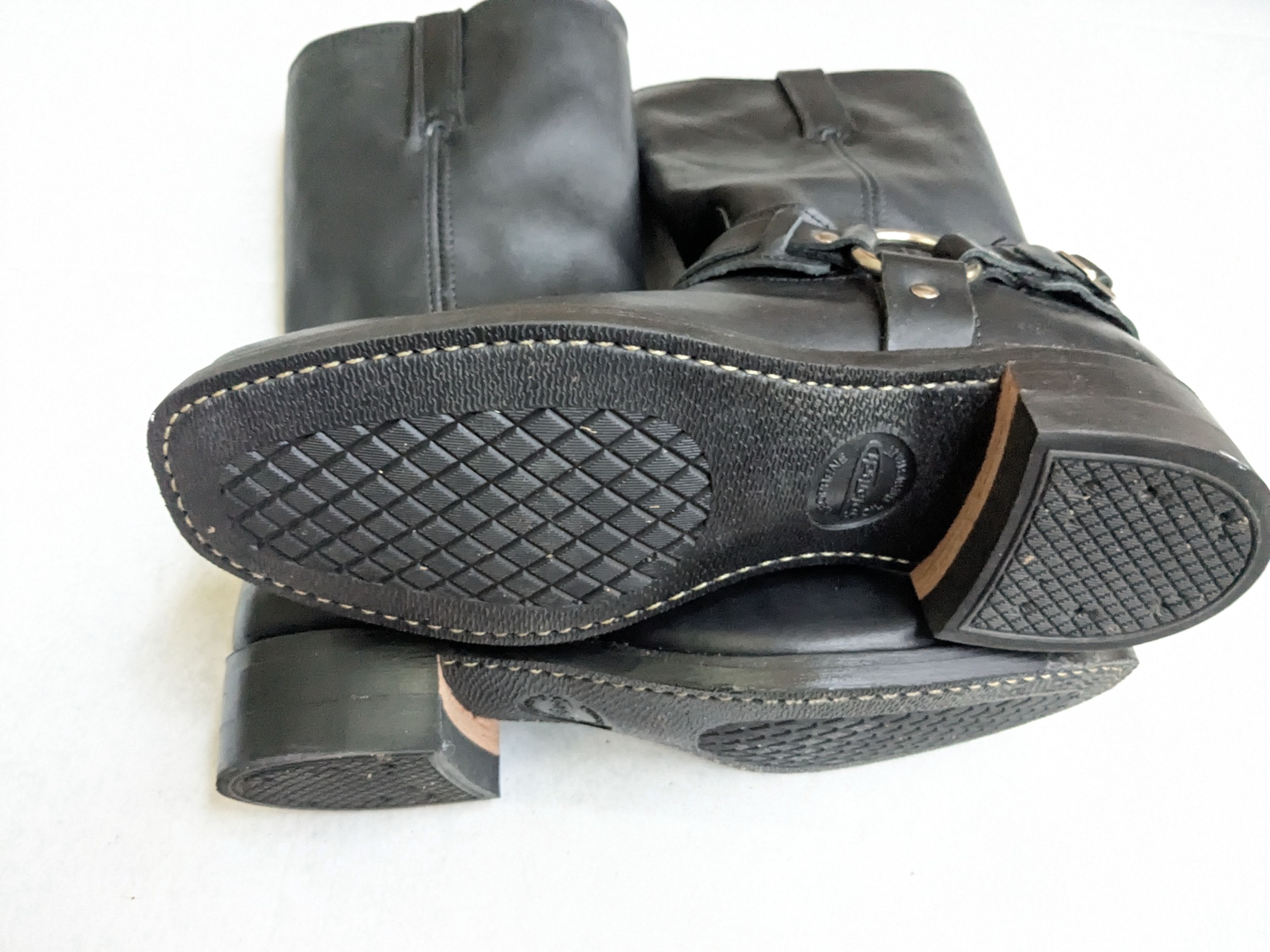 Frye Frye Harness Boots Black Leather 11 M Biker Size US 11 / EU 44 - 14 Thumbnail