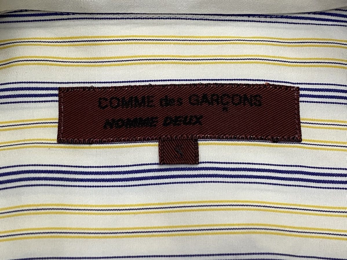Comme des Garcons Comme Des Garçons Homme Deux AD2001 Striped Long Sleeve Size US S / EU 44-46 / 1 - 12 Thumbnail
