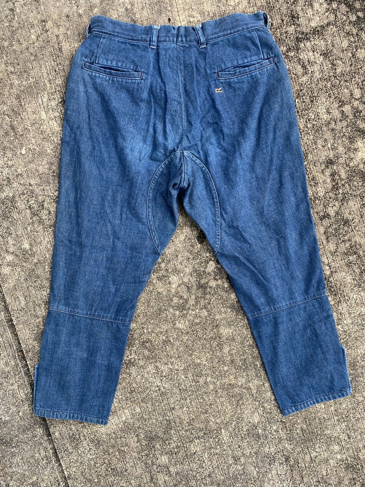 45rpm ❗️Vintage 45RPM 3/4 Japanese Denim Pants with Button Leg Size US 29 - 7 Thumbnail