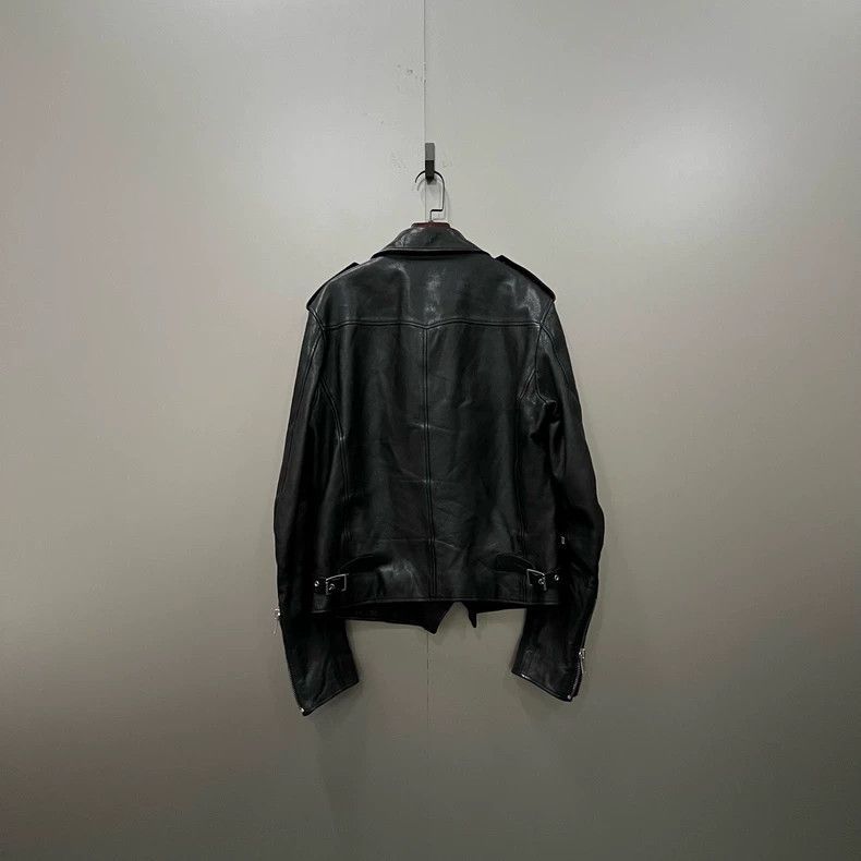 Yves Saint Laurent Saint Laurent Black Multi-Zip Biker Jacket 2502-Nextarrow Size US M / EU 48-50 / 2 - 2 Thumbnail