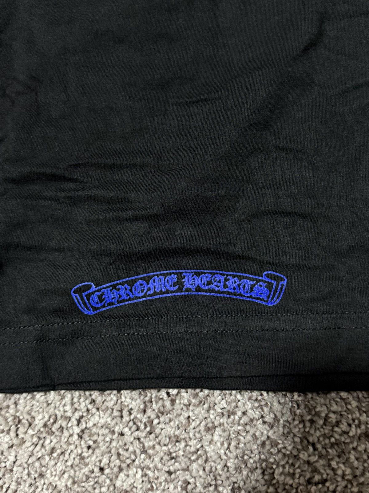 Chrome Hearts Chrome Hearts Long Sleeve Neck Logo Tee Size US L / EU 52-54 / 3 - 7 Thumbnail