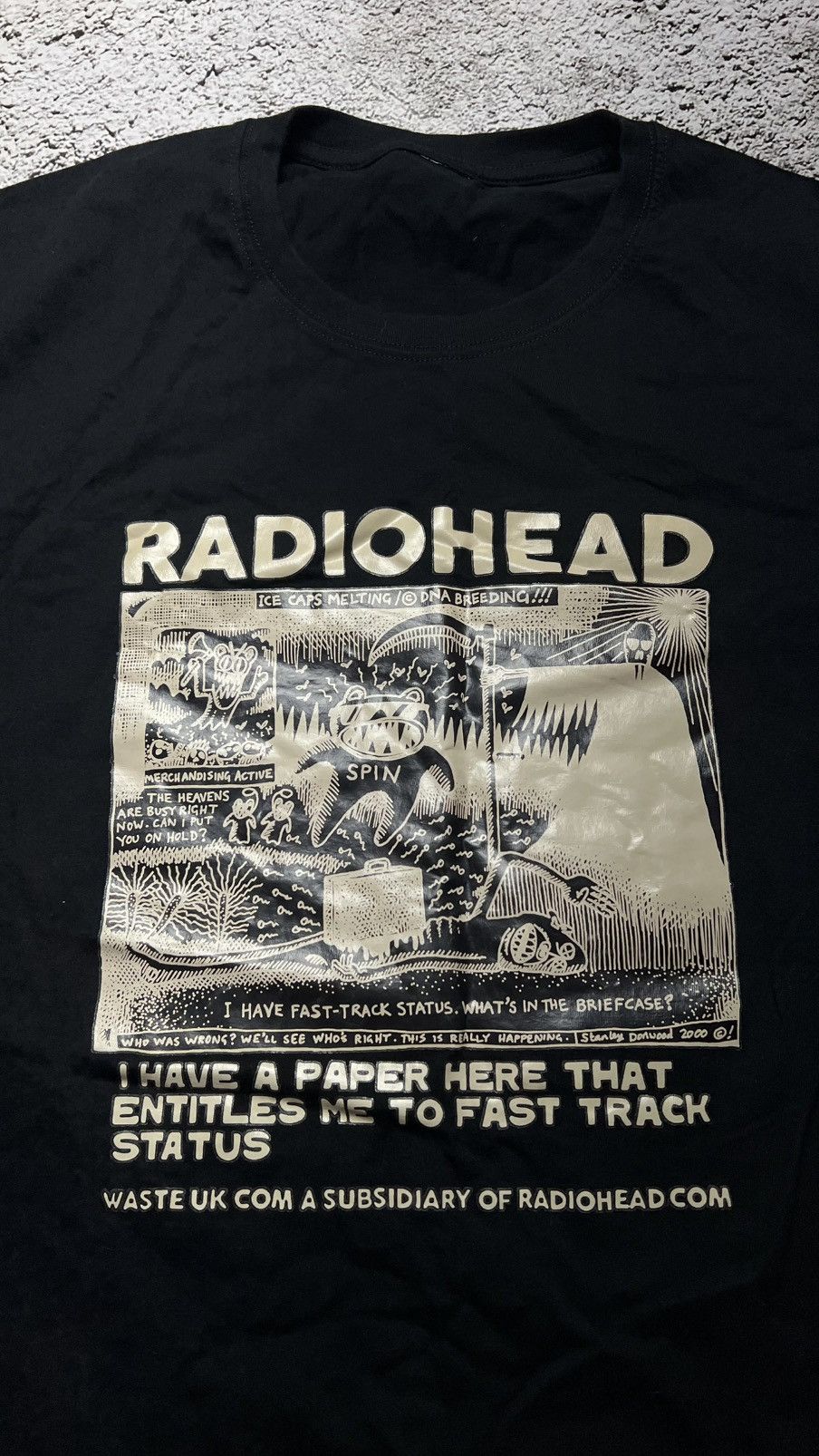 Other Radiohead ice caps melting dna breeding t shirt ok computer Size US L / EU 52-54 / 3 - 3 Thumbnail