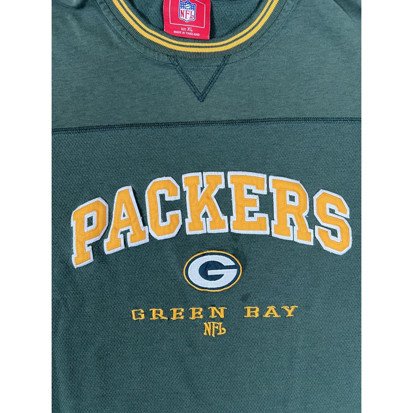 NFL Vintage Green Bay Packers Shirt Mens XL Green NFL Football L Size US XL / EU 56 / 4 - 2 Thumbnail