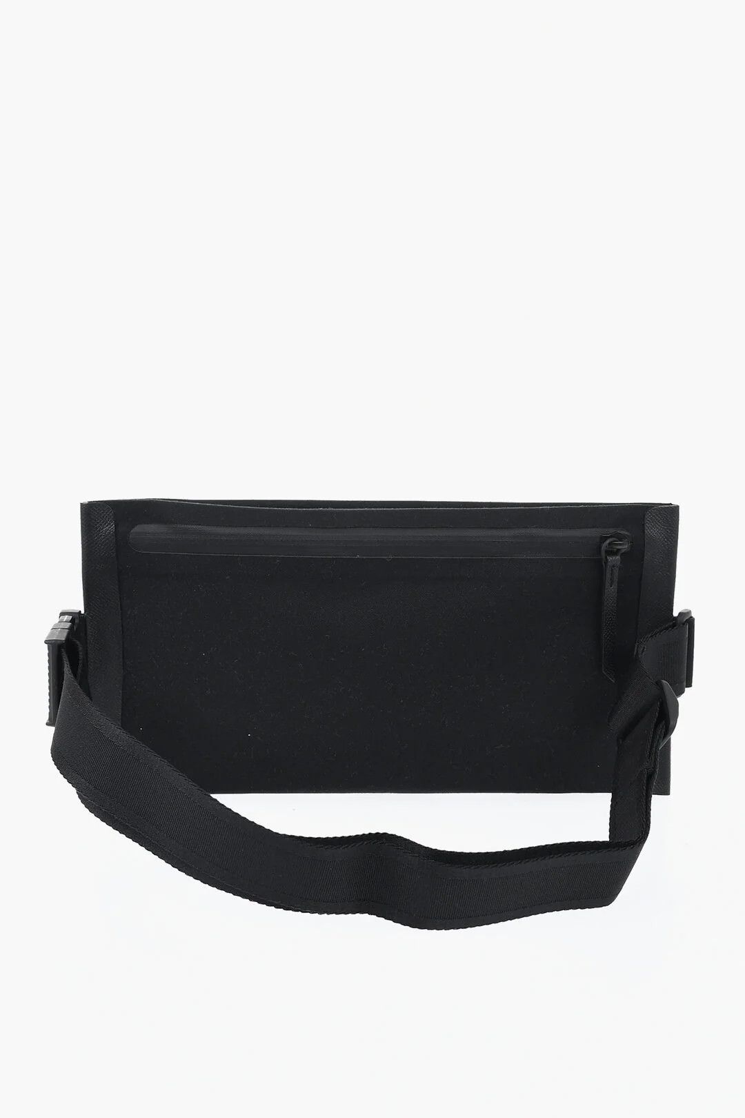 Maison Margiela og1mm0326 Size: OS / Mackintosh Fabric Waist Bag in Black Size ONE SIZE - 2 Thumbnail