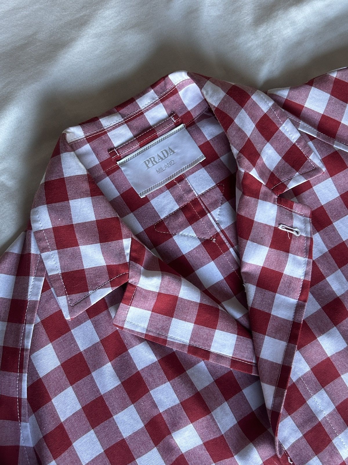 Prada PRADA RUNWAY CHECK COAT Size US S / EU 44-46 / 1 - 2 Thumbnail