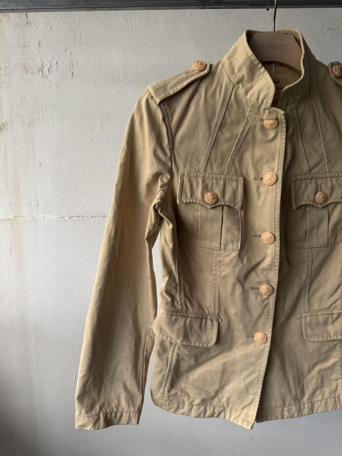 Chloe See by chloé - Military western style multi pocket jacket Size M / US 6-8 / IT 42-44 - 2 Thumbnail