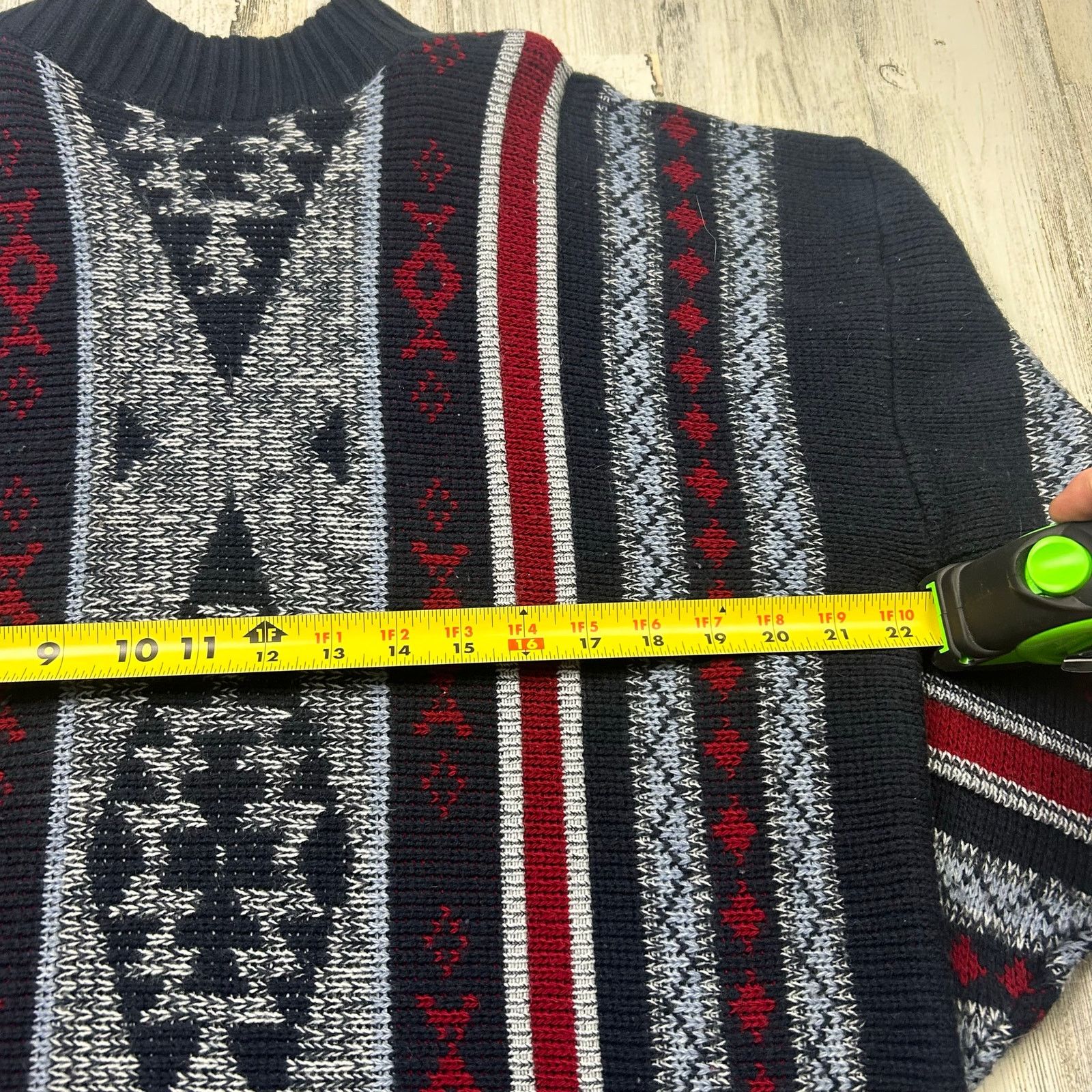 Vintage Vintage 1980s Clifton Place Knit Crewneck Sweater Size M / US 6-8 / IT 42-44 - 7 Thumbnail