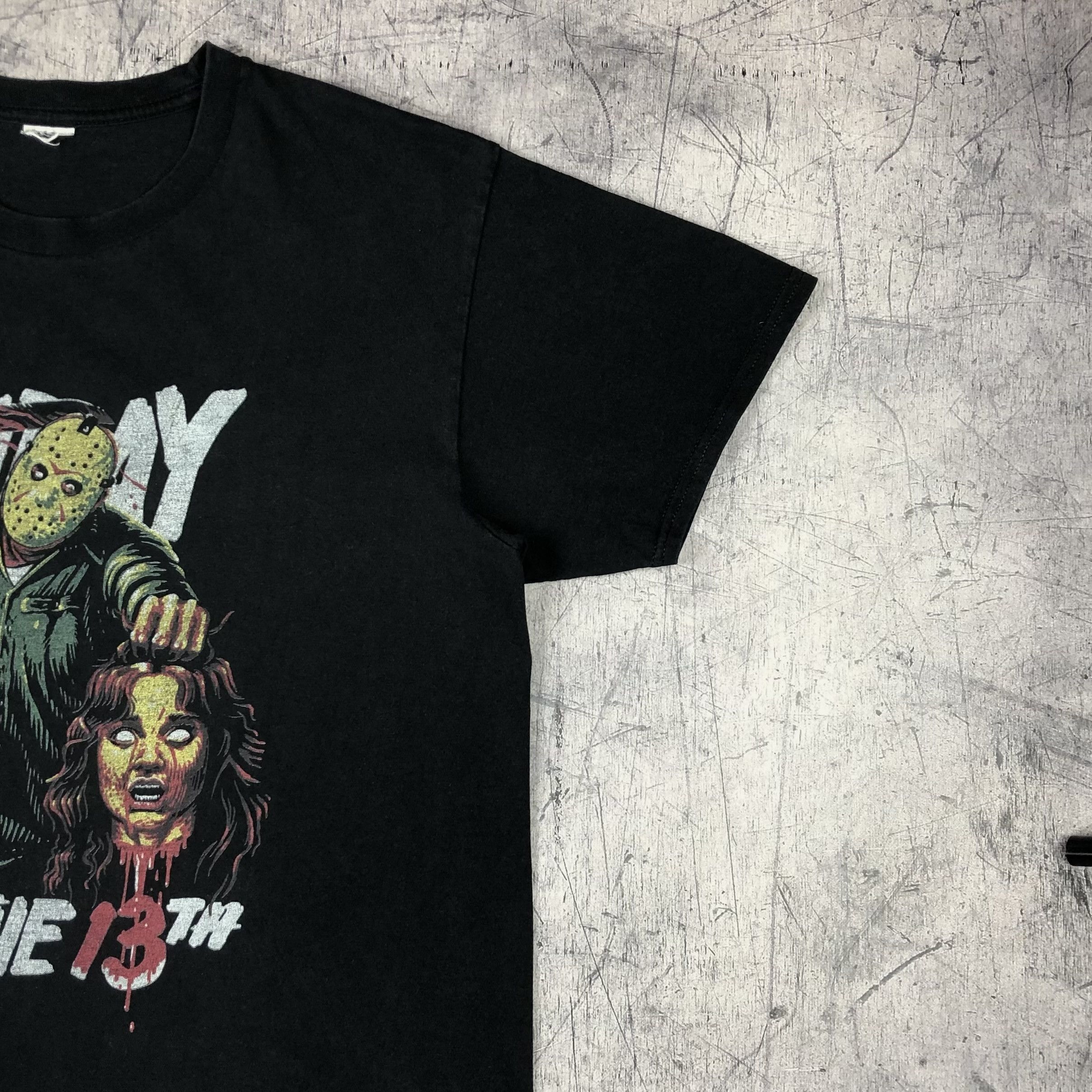 Expert Horror Friday The 13th Jason Horror Scary Tee Size US M / EU 48-50 / 2 - 4 Thumbnail