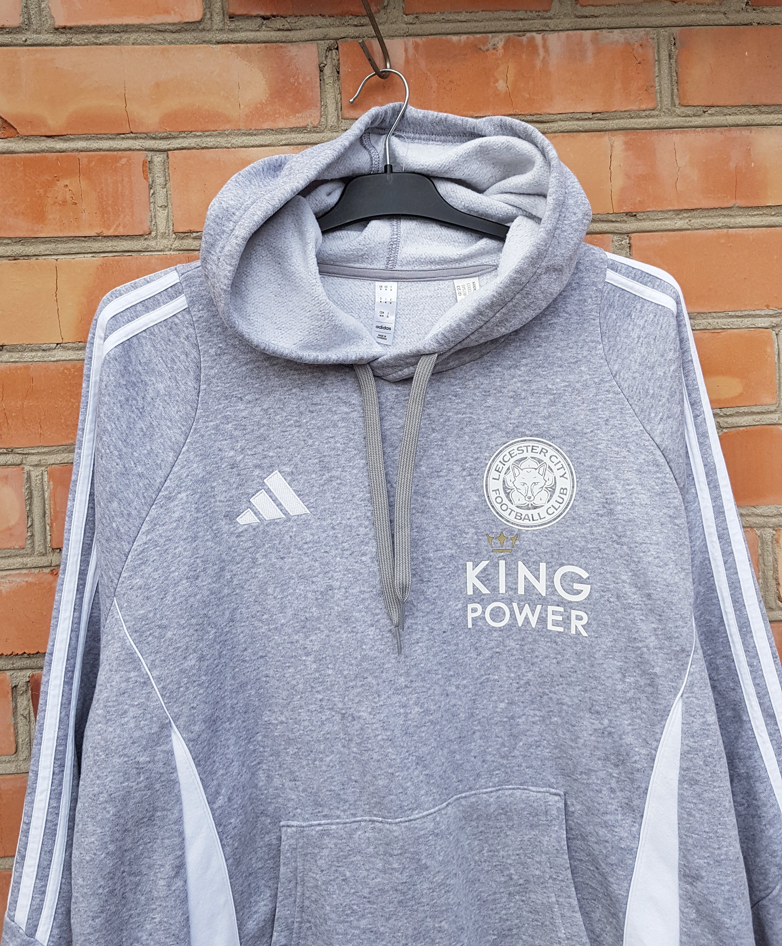 Adidas Adidas Leicester City Football Soccer Hoodie Sweatshirt sz M Size US M / EU 48-50 / 2 - 2 Thumbnail