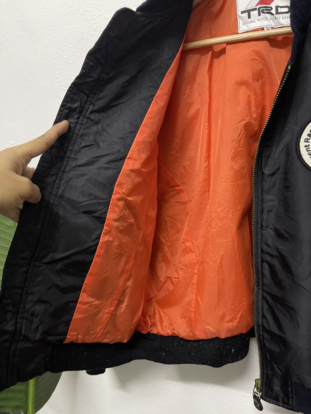 Japanese Brand 90s TOYOTA TRD RACING BOMBER JACKET TYPE MA-1 Size US M / EU 48-50 / 2 - 17 Thumbnail