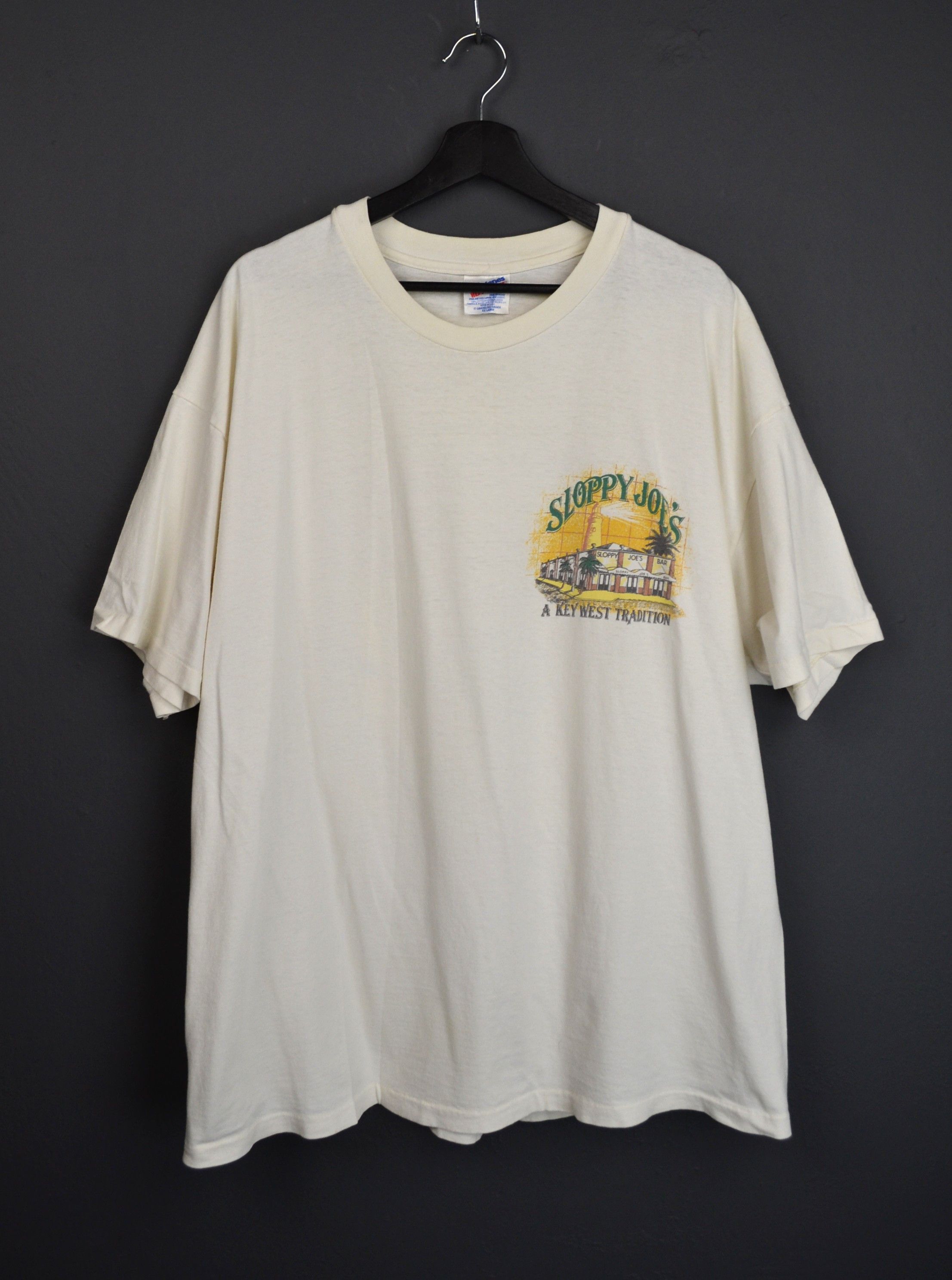 Vintage 1990s Sloppy Joe's Bar Keywest Hemingway's Favorite XXL Size US XXL / EU 58 / 5 - 2 Thumbnail