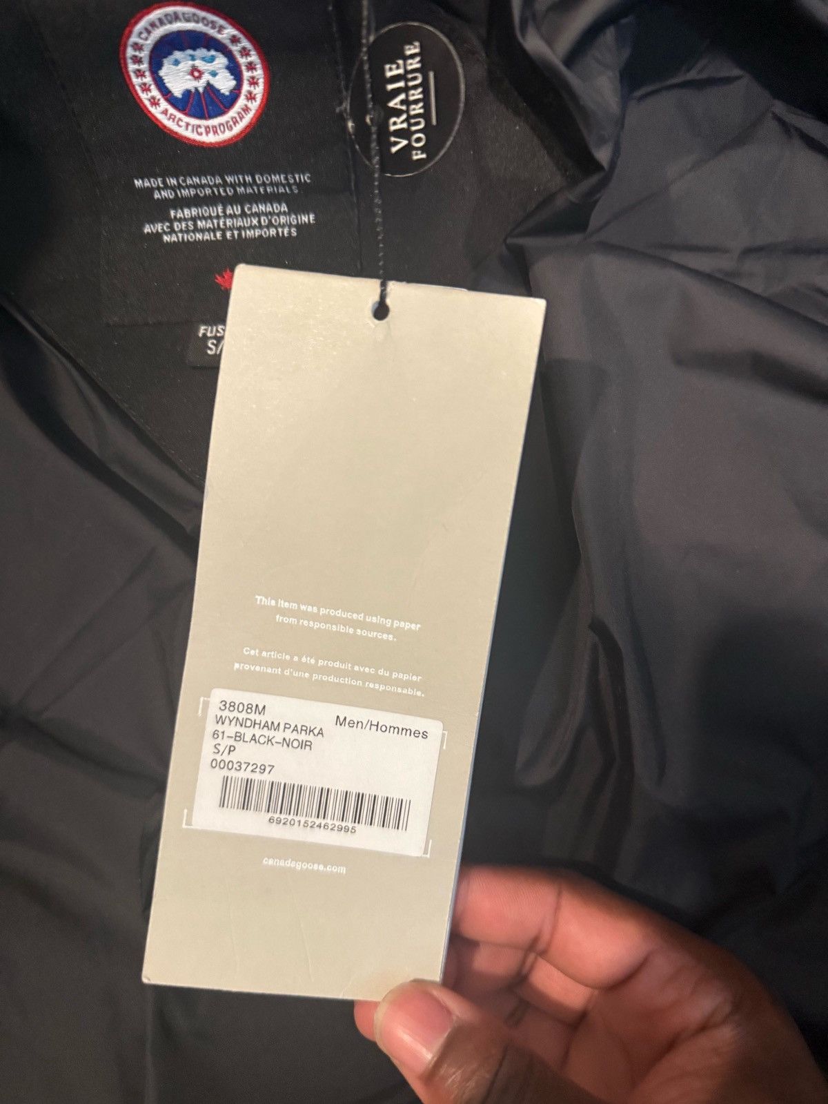Other Canada Goose Wyndham Parka – Black (Size Small) – Like New Size US S / EU 44-46 / 1 - 6 Thumbnail