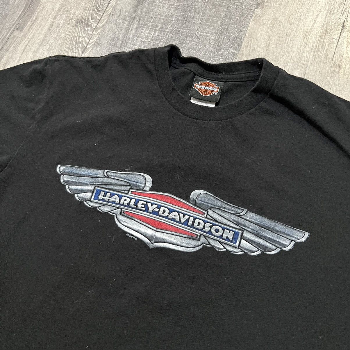 Harley Davidson Harley Davidson T Shirt Black High Country Colorado Biker L Size US L / EU 52-54 / 3 - 3 Thumbnail