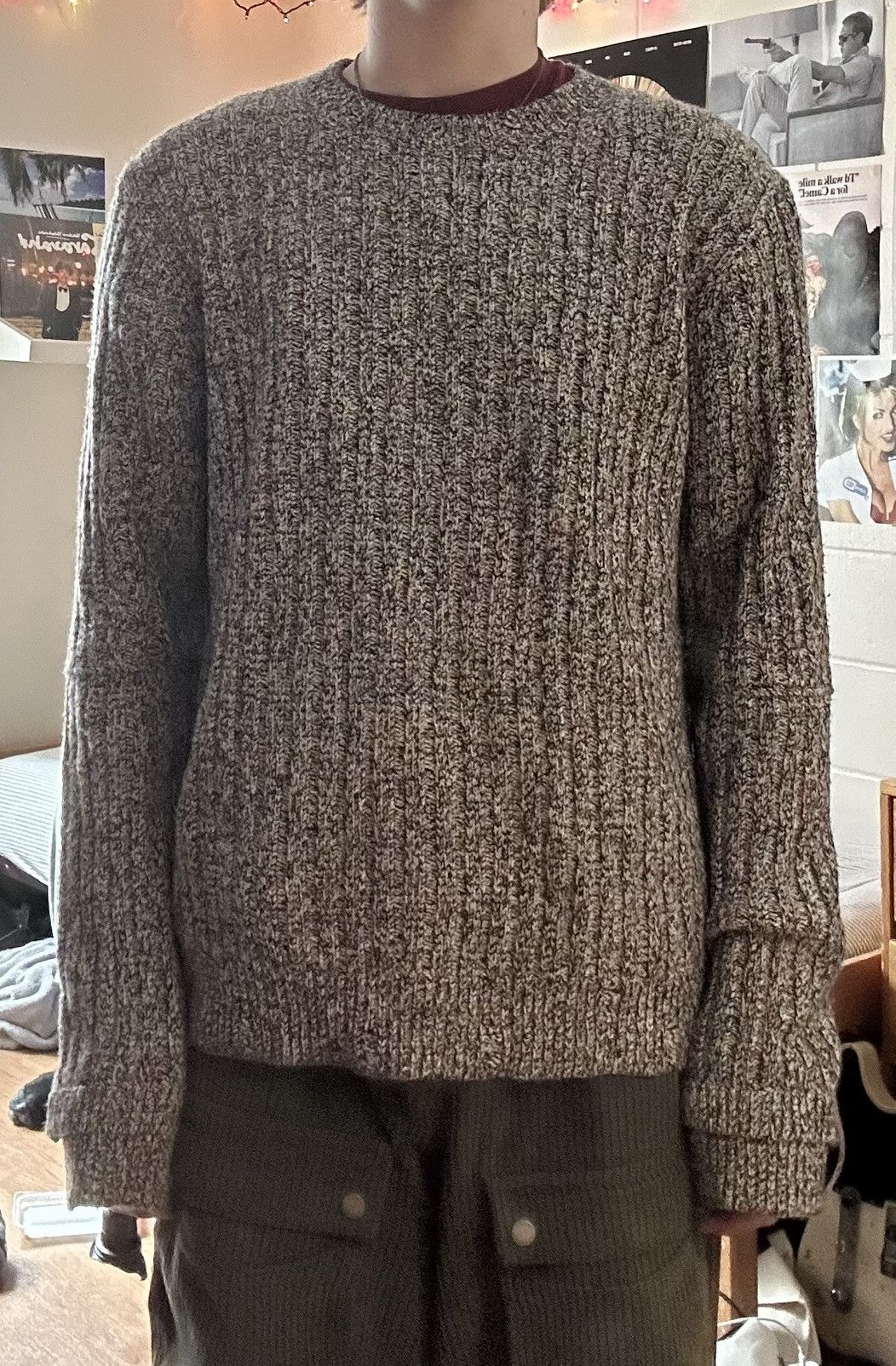Helmut Lang Helmut Lang multicolored slashed elbow sweater Size US M / EU 48-50 / 2 - 5 Thumbnail