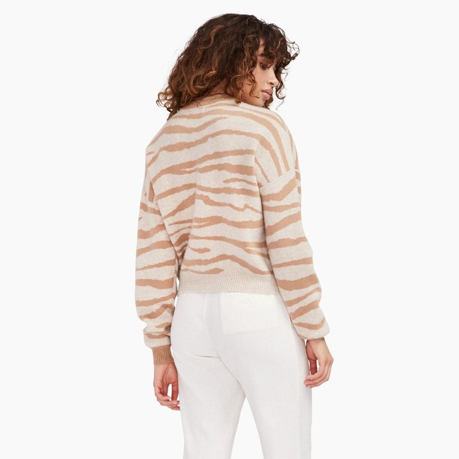 NAADAM Tiger Stripes Cashmere Sweater from Naadam Size M / US 6-8 / IT 42-44 - 3 Thumbnail