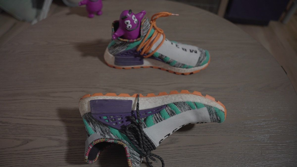 Adidas Pharrell Solar Pack Hu NMD M1L3L3 sneakers Size US 10 / EU 43 - 6 Thumbnail