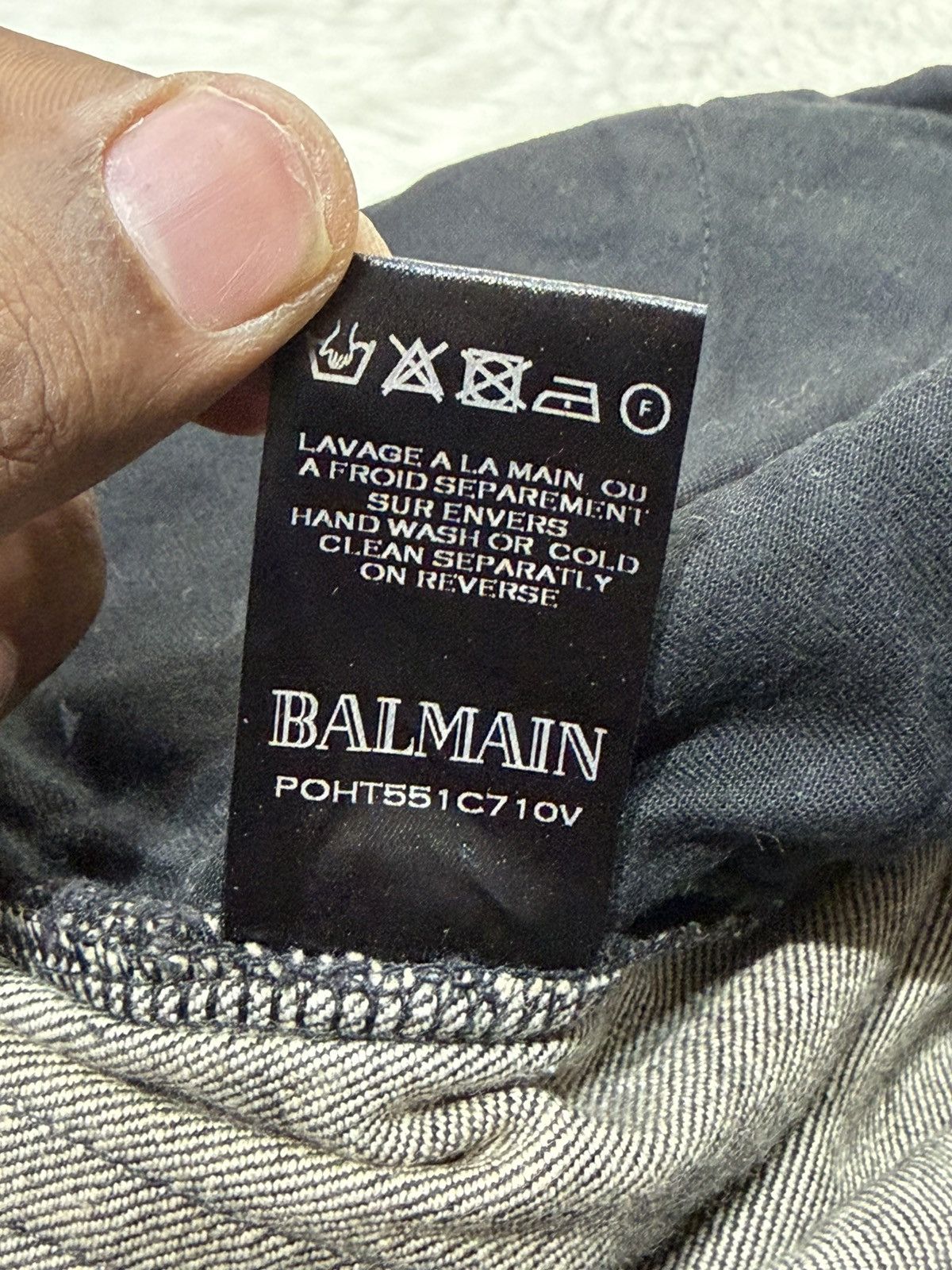 Balmain Balmain paris Biker jeans Size US 30 / EU 46 - 2 Thumbnail
