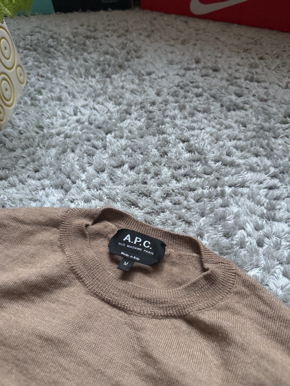 A.P.C. 00s Vintage A.P.C. Wool Sweater Y2K Streetwear Rare Size US M / EU 48-50 / 2 - 4 Thumbnail