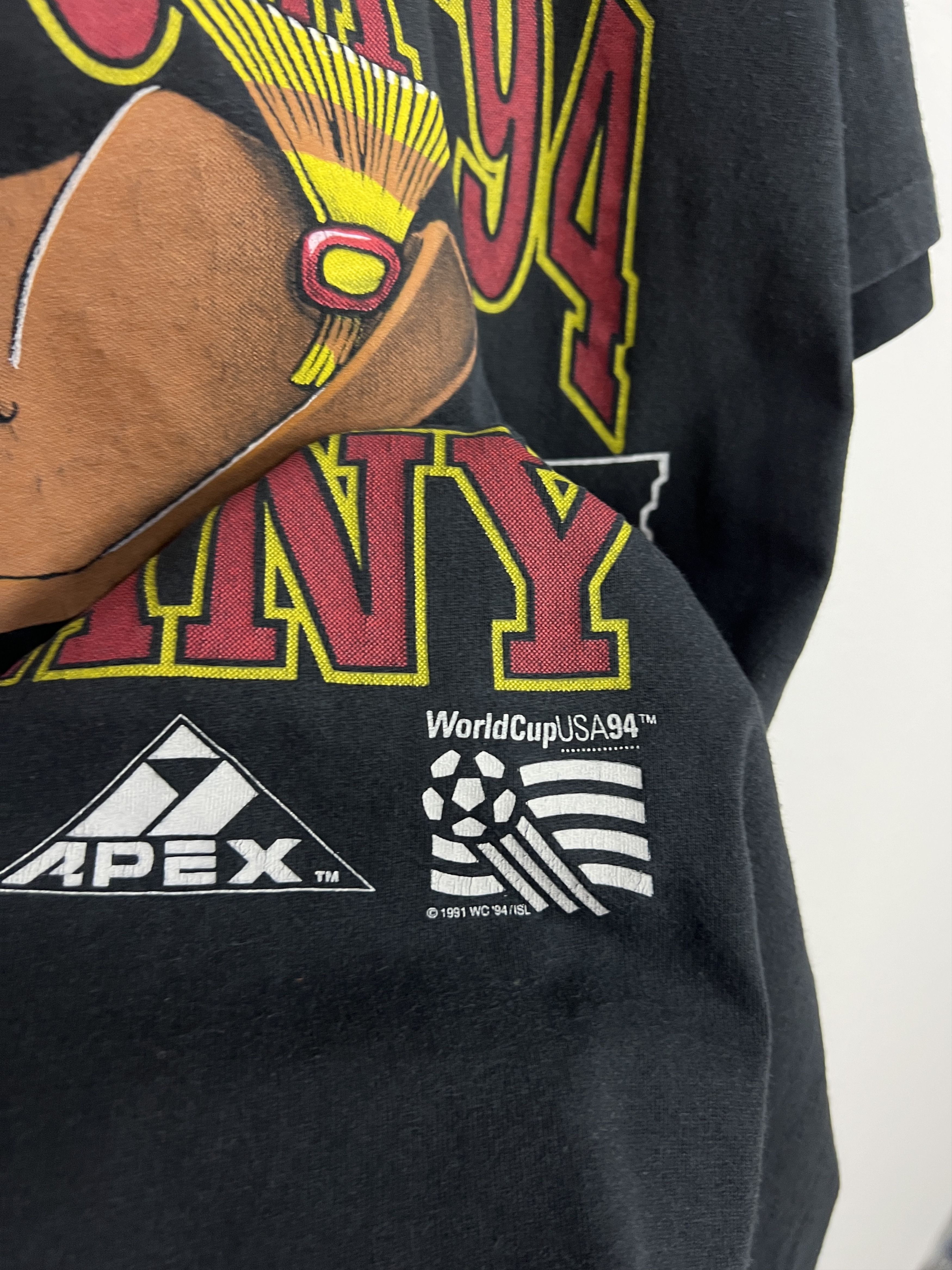 Apex Germany Football World Cup Shirt Soccer Jersey Trikot Size US L / EU 52-54 / 3 - 4 Thumbnail