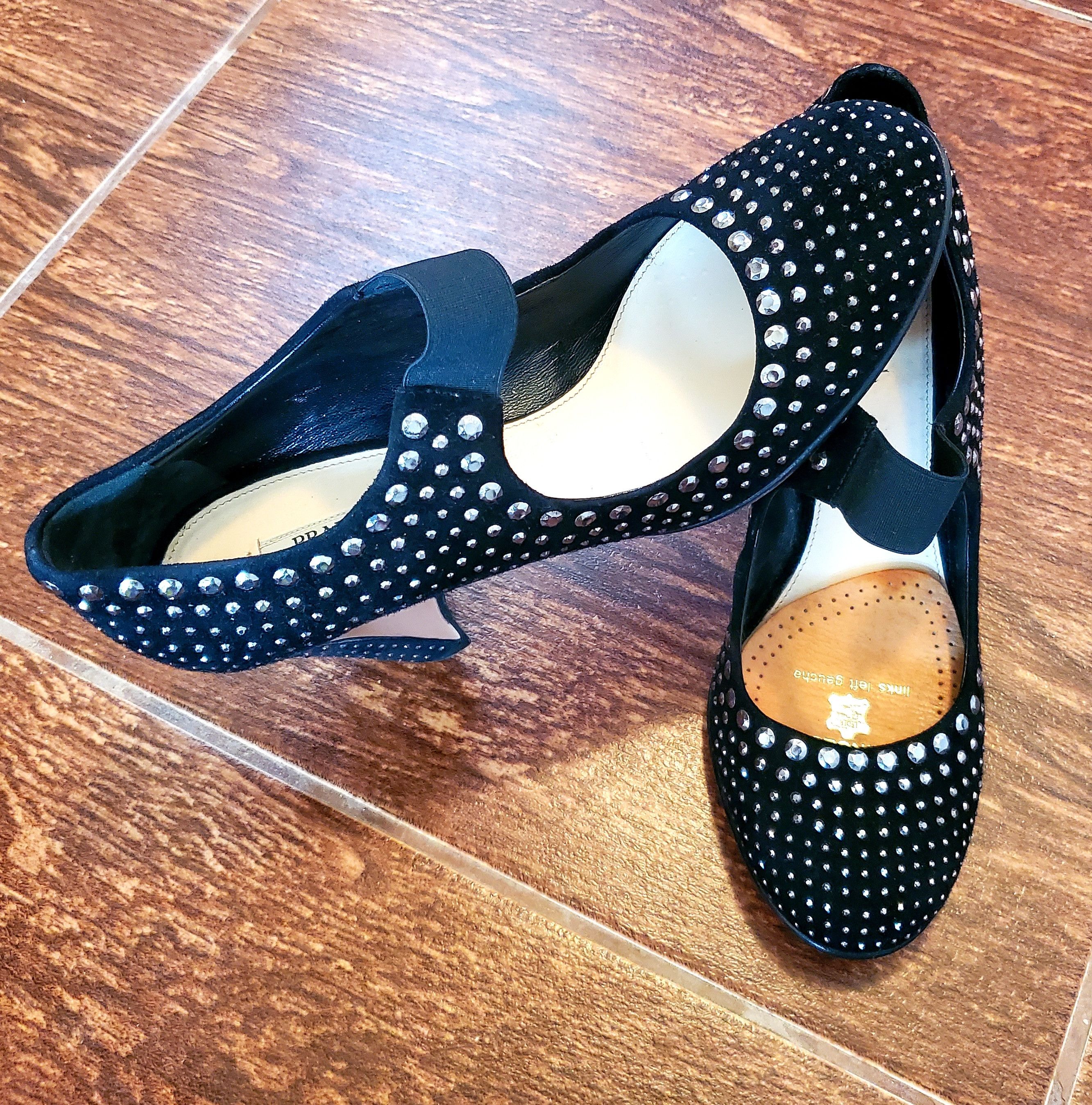 Prada Escarpins mary jane Prada Noir 37 perfect condition Size US 7 / IT 37 - 1 Thumbnail