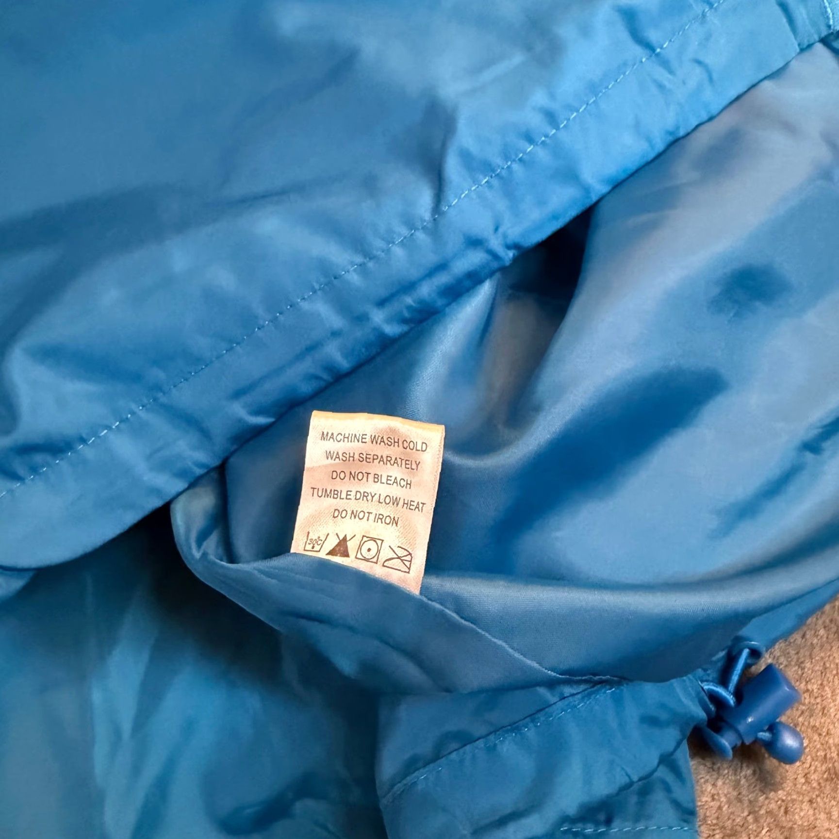 Dunbrooke Dunbrooke Detroit Lions Mens XL Windbreaker Jacket Blue Grey Full Zip NFL y2K Size US XL / EU 56 / 4 - 7 Thumbnail