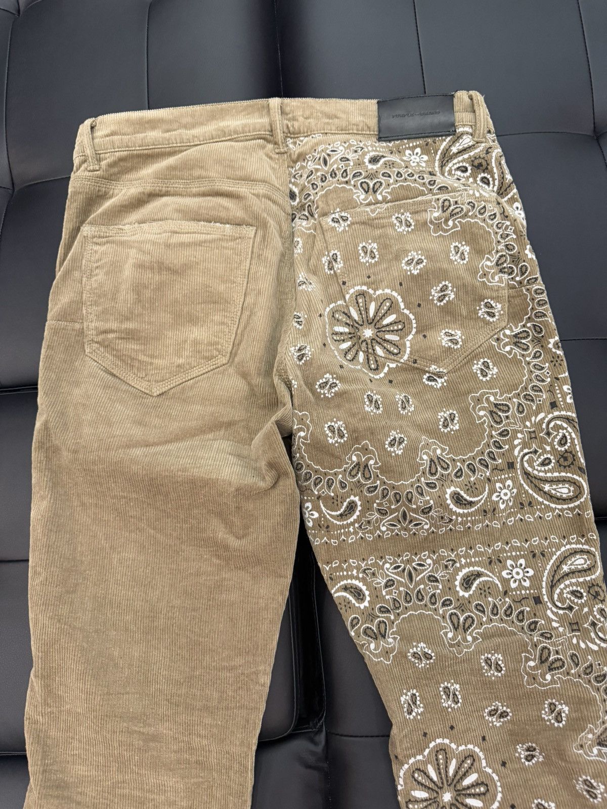 Purple Brand Size 32 - Purple Brand Bandana Print Corduroy Jeans Size US 32 / EU 48 - 7 Thumbnail