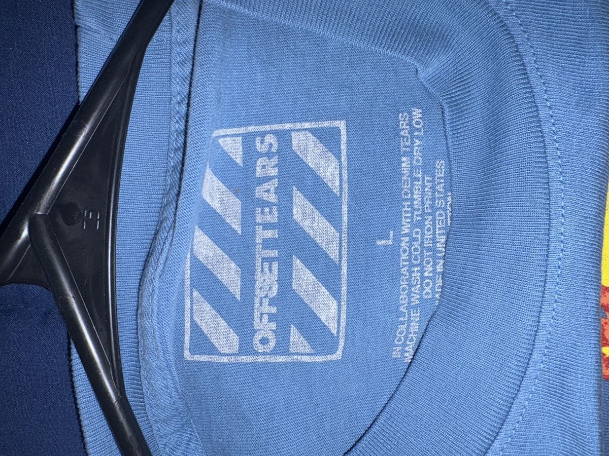 DENIM TEARS OFFSET x DENIM TEARS Blue Tshirt Size US L / EU 52-54 / 3 - 3 Thumbnail