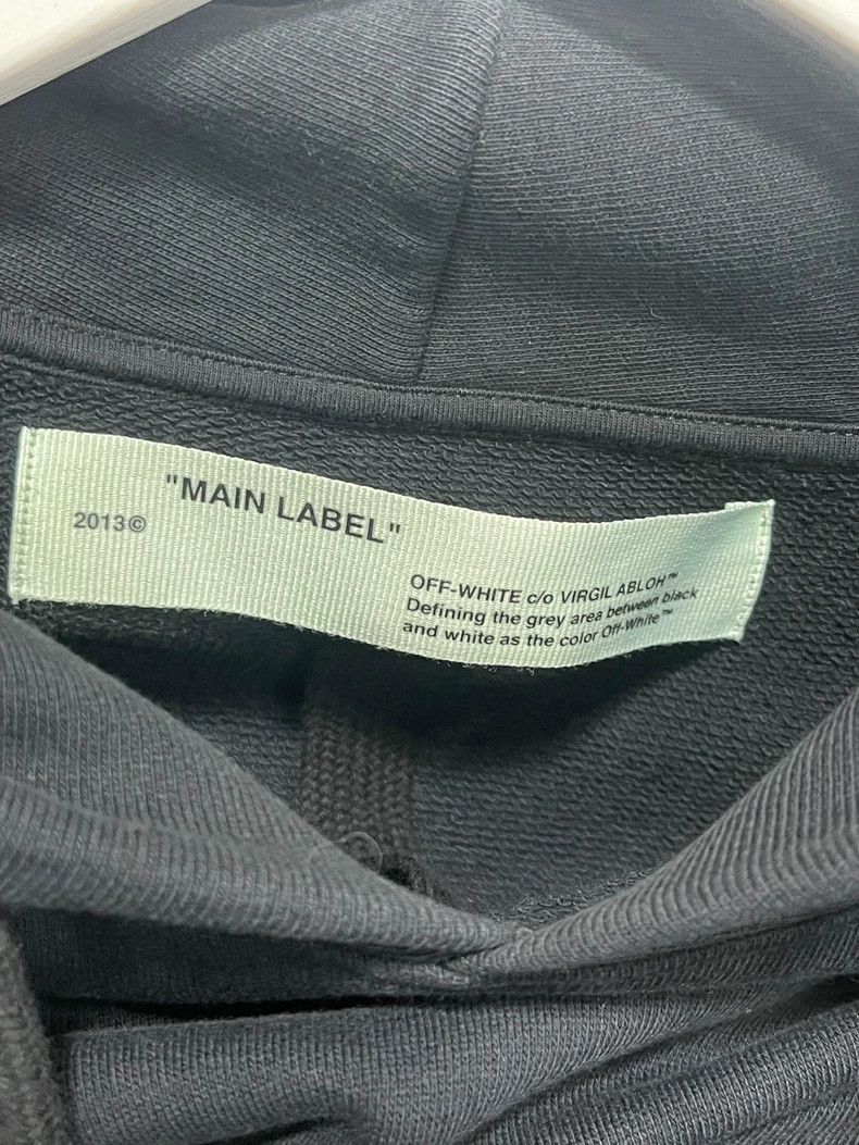 Balenciaga OFF Hooded Sweatshirt in Dark Color-2505 Size US XS / EU 42 / 0 - 6 Thumbnail