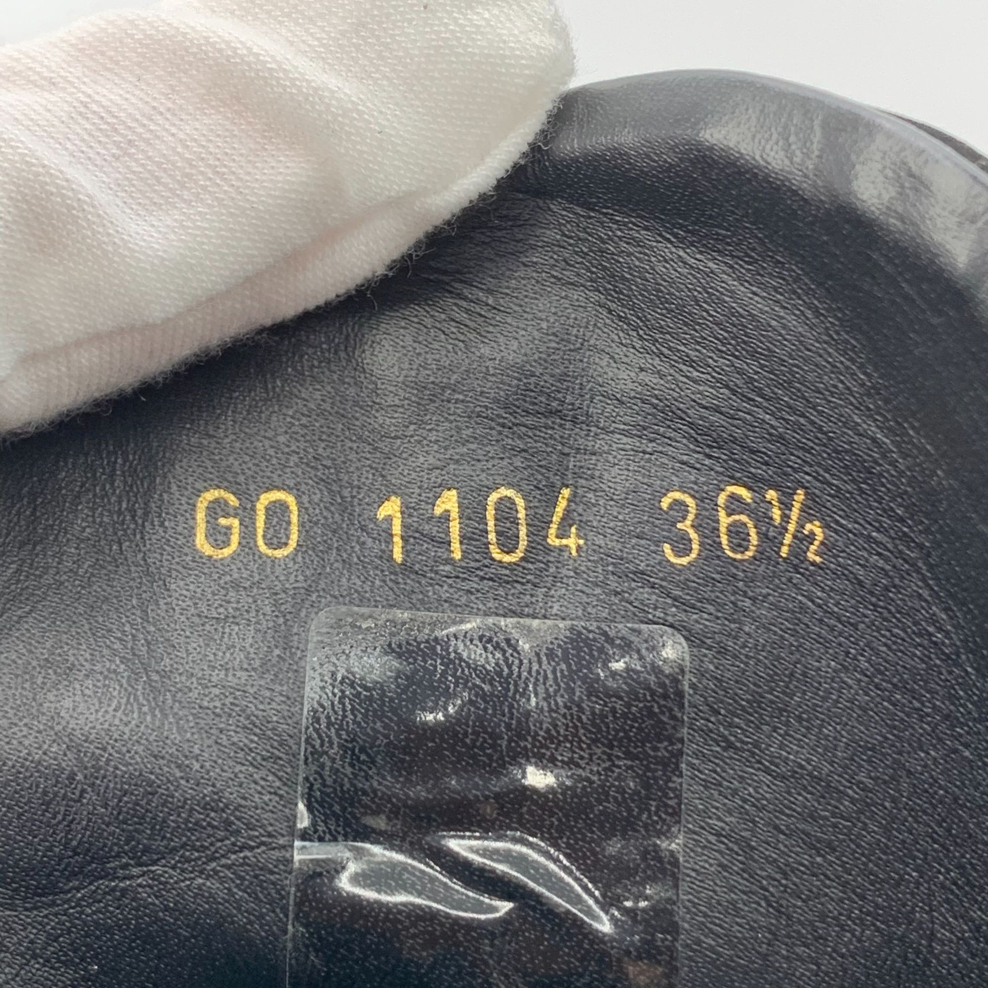 Louis Vuitton Louis Vuitton Black Leather & Suede High Top Sneakers With M Size US 6.5 / IT 36.5 - 7 Thumbnail