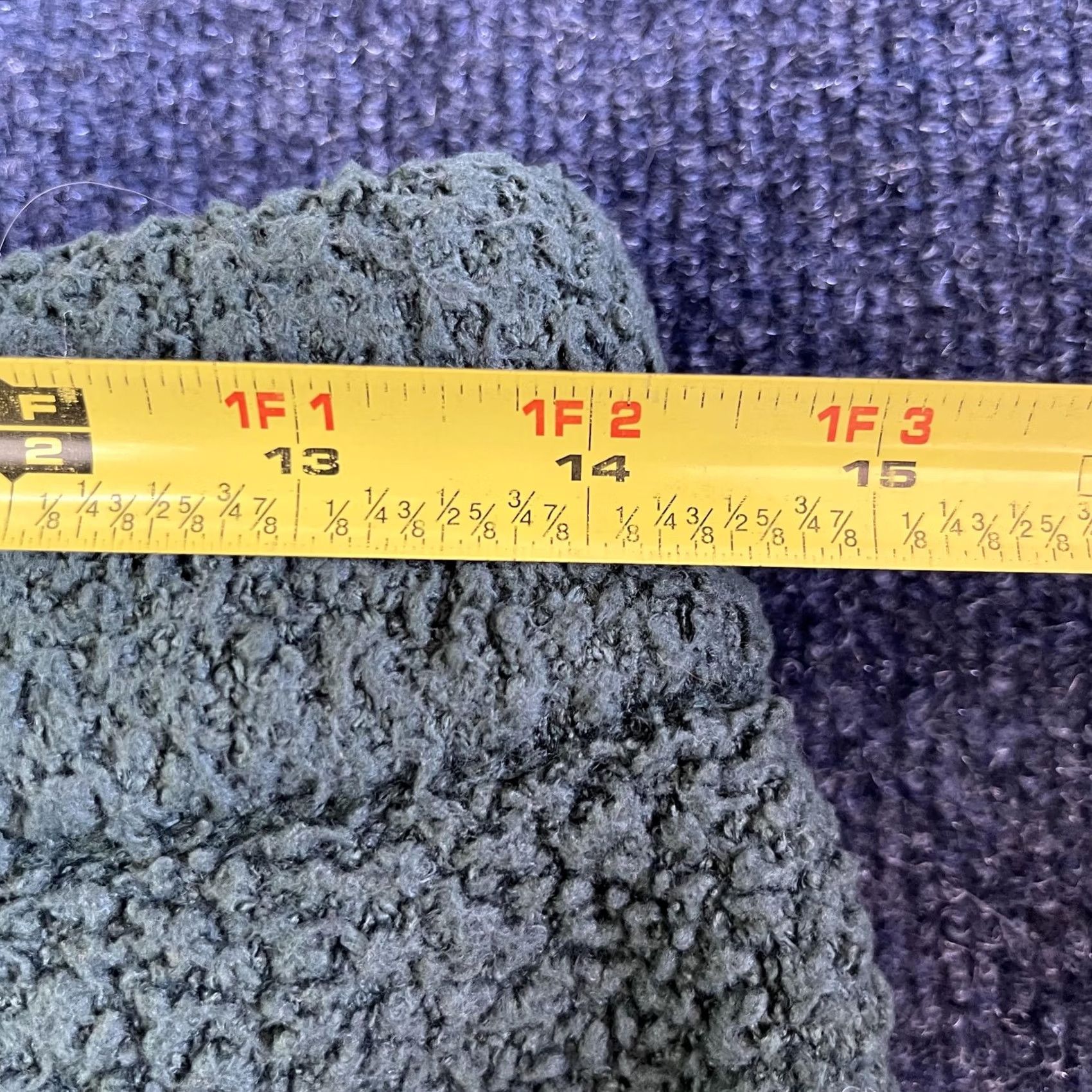 Vintage Aerie Sweatpants Womens L Green Sherpa Fleece Straight Leg Elastic Waist Lounge Size 36" / US 14 / IT 50 - 5 Thumbnail