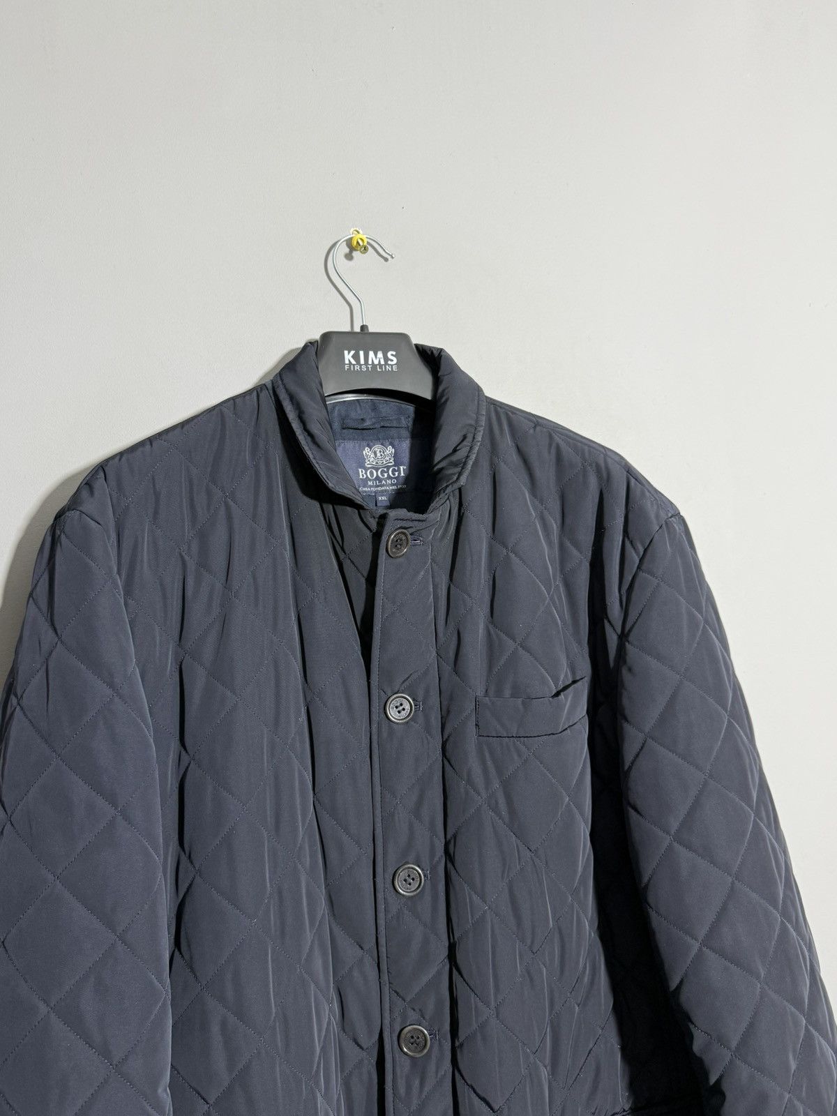 Boggi Boggi Nilano Navy Blue quilted jacket size XXL Size US XXL / EU 58 / 5 - 6 Thumbnail