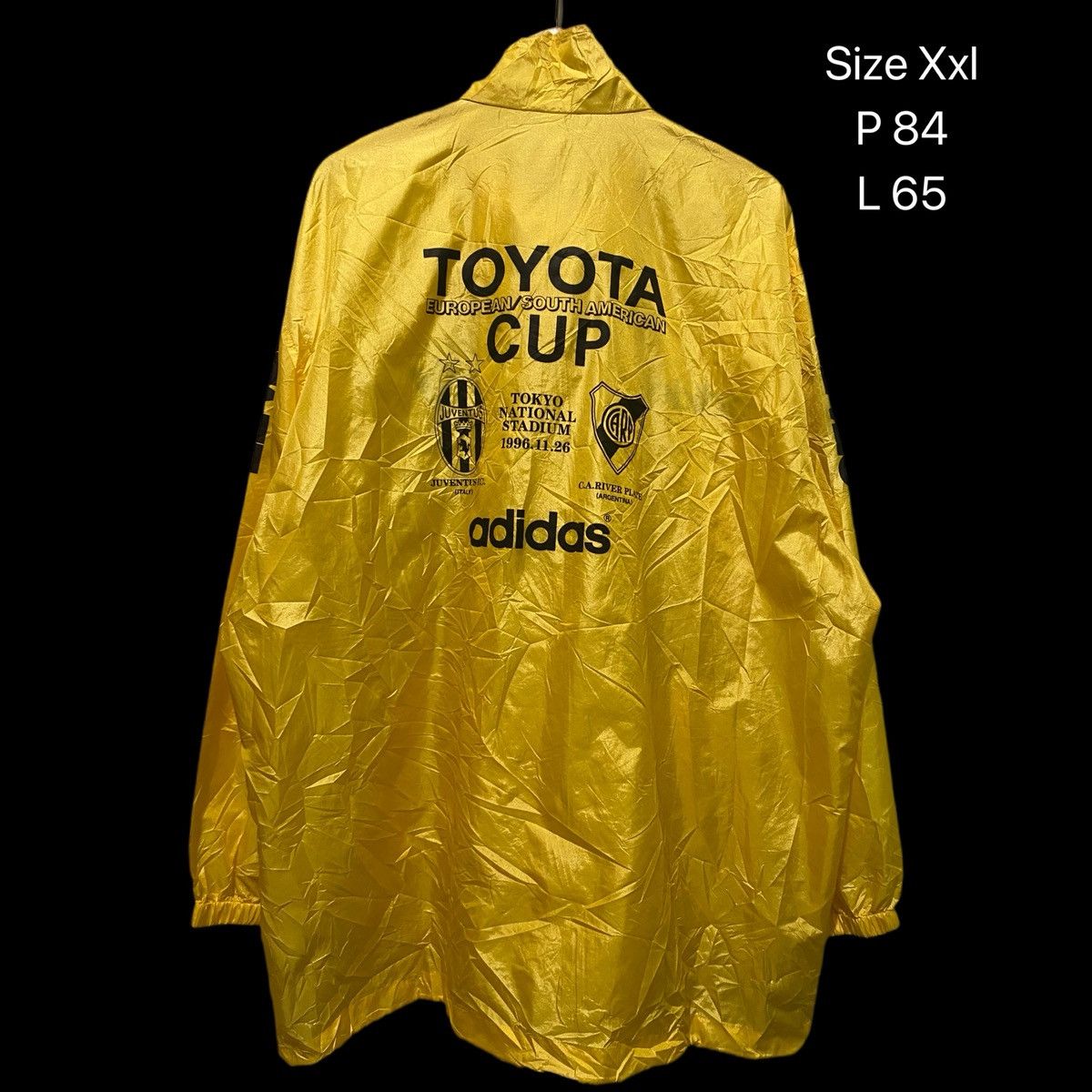 Adidas Vintage adidas final toyota cup 1996 Size US XXL / EU 58 / 5 - 1 Thumbnail