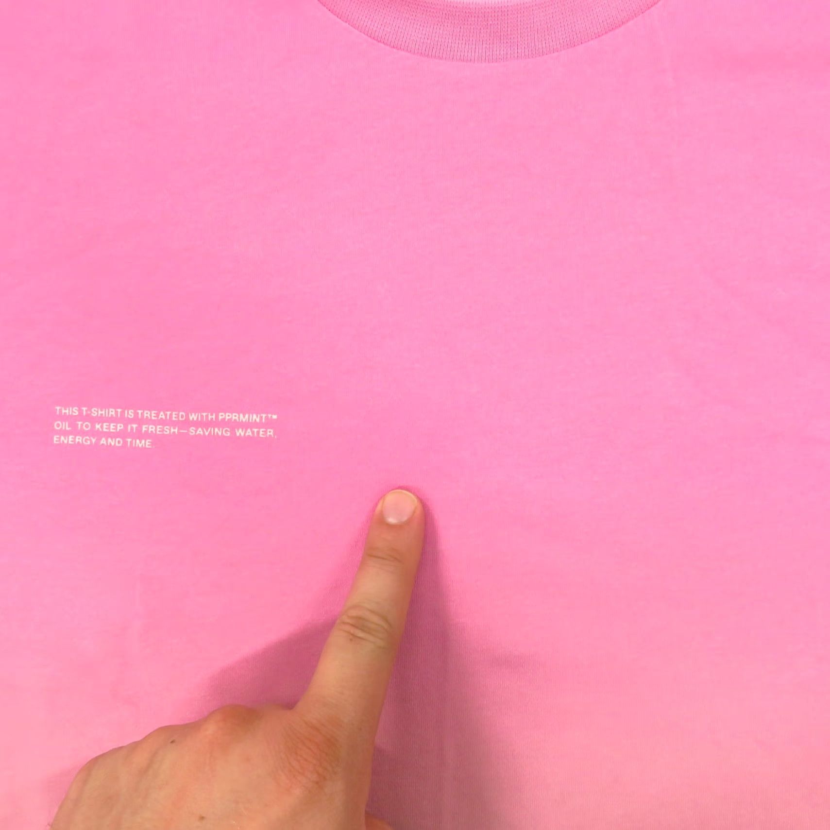 Pangaia Pangaia Shirt Mens M Blush Hot Pink Ombre Fade Peppermint Minimalist Eco Shirt Mens M Pink Ombre Beach Modern Mens Size US M / EU 48-50 / 2 - 3 Thumbnail