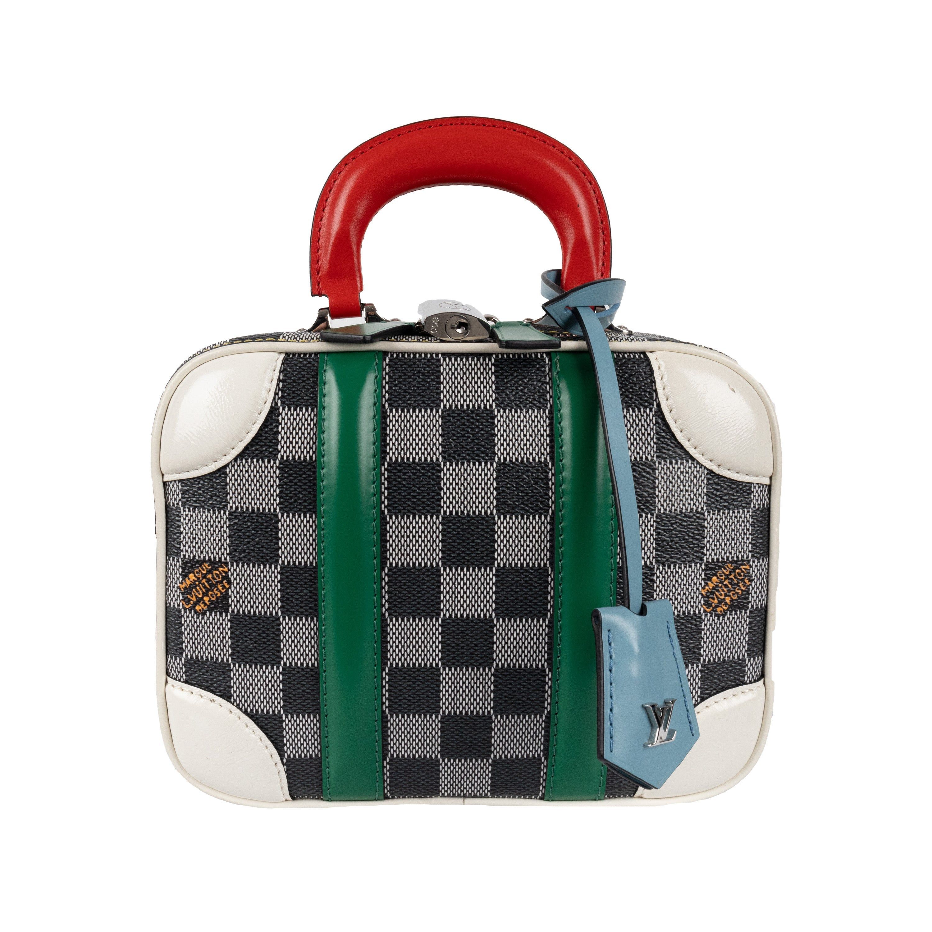 image of Louis Vuitton Louis Vuitton Mini Luggage Damier Bb Handbag in Black, Women's