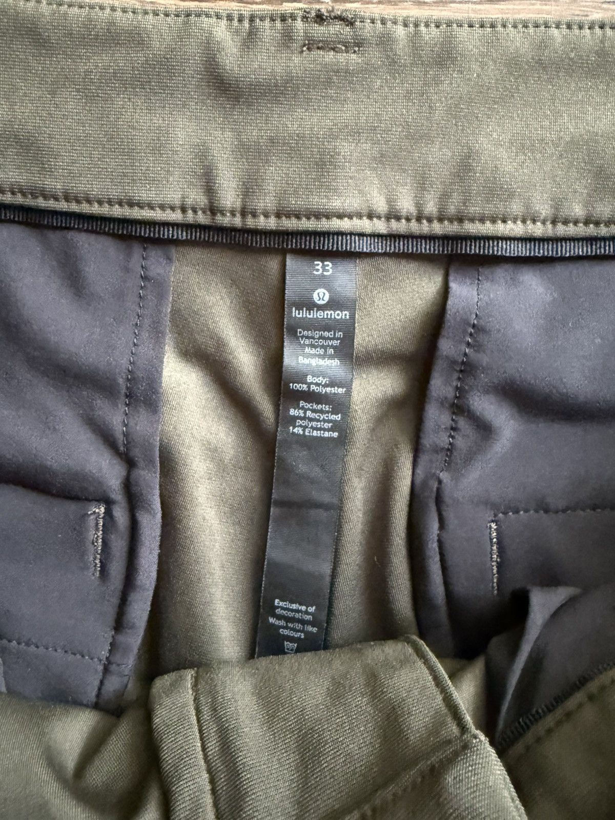 Lululemon Lululemon slim commission pants size 33 waist Size US 33 - 5 Thumbnail