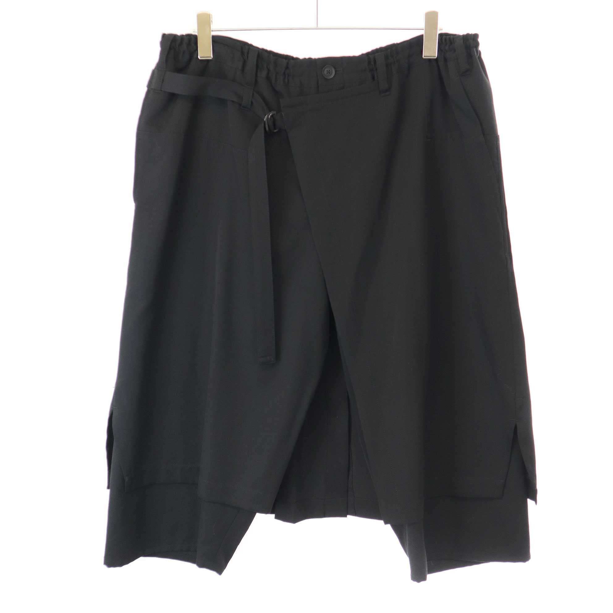 Yohji Yamamoto Pour Homme 20SS Wrinkled Gabara Wrap Pants