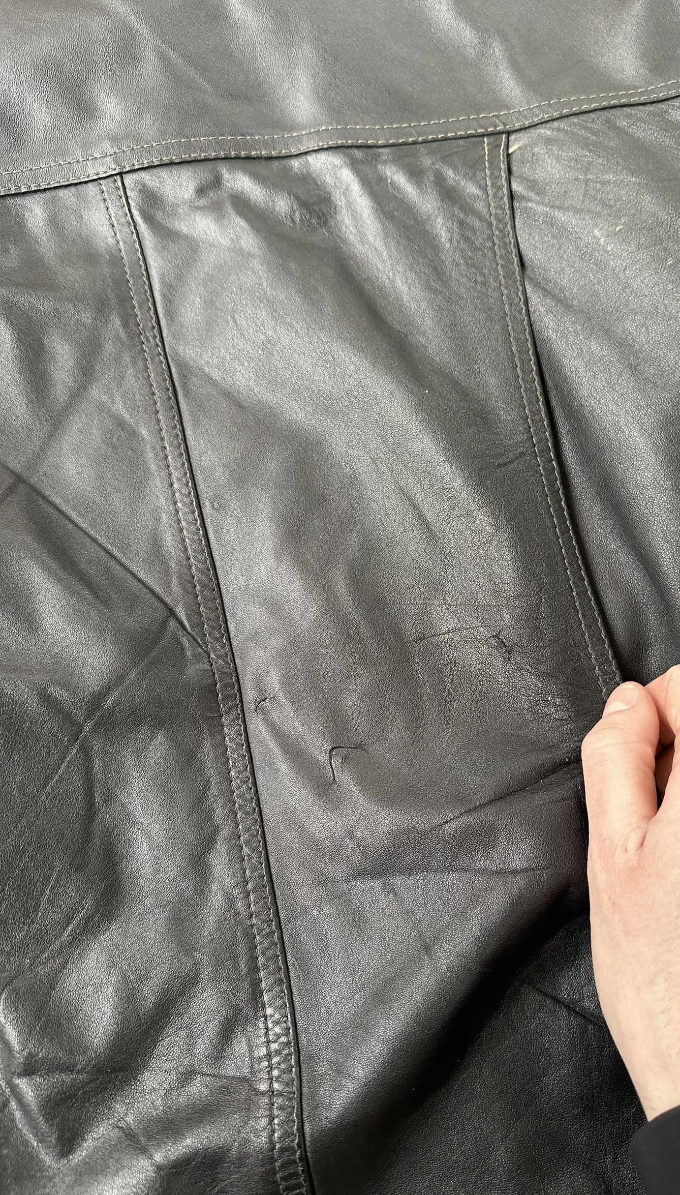 Leather Leather jacket avant garde boxy bomber Size US M / EU 48-50 / 2 - 10 Thumbnail