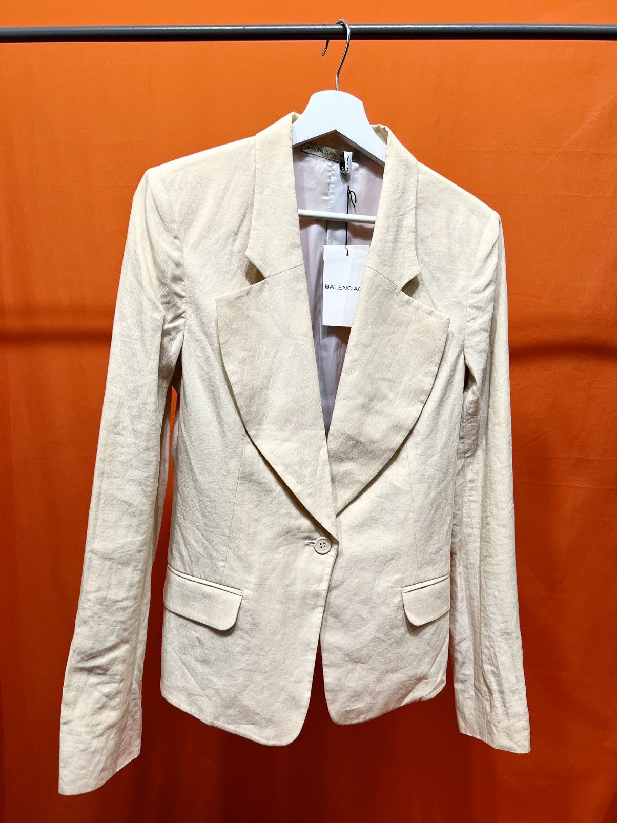 BALENCIAGA ARCHIVE hourglass blazer showpiece s/s 2004